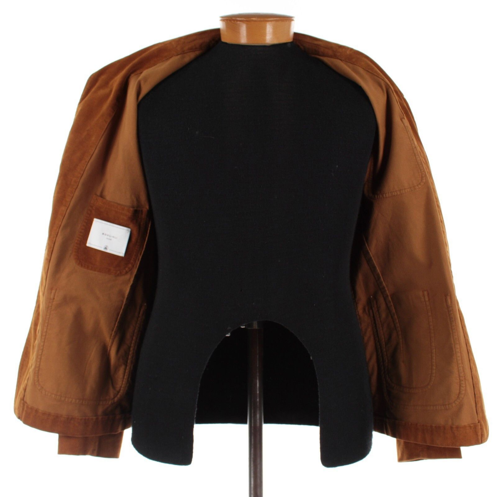 Boglioli Boglioli Jacket Size S US In Brown Cotton Size US S / EU 44-46 / 1 - 6 Thumbnail