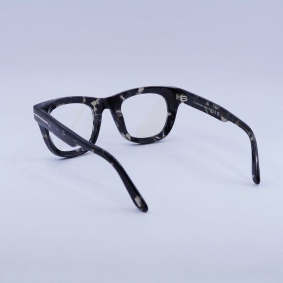Tom Ford Tom Ford FT5872-B 005 Eyeglasses Black Havana 48mm Square Size ONE SIZE - 6 Thumbnail