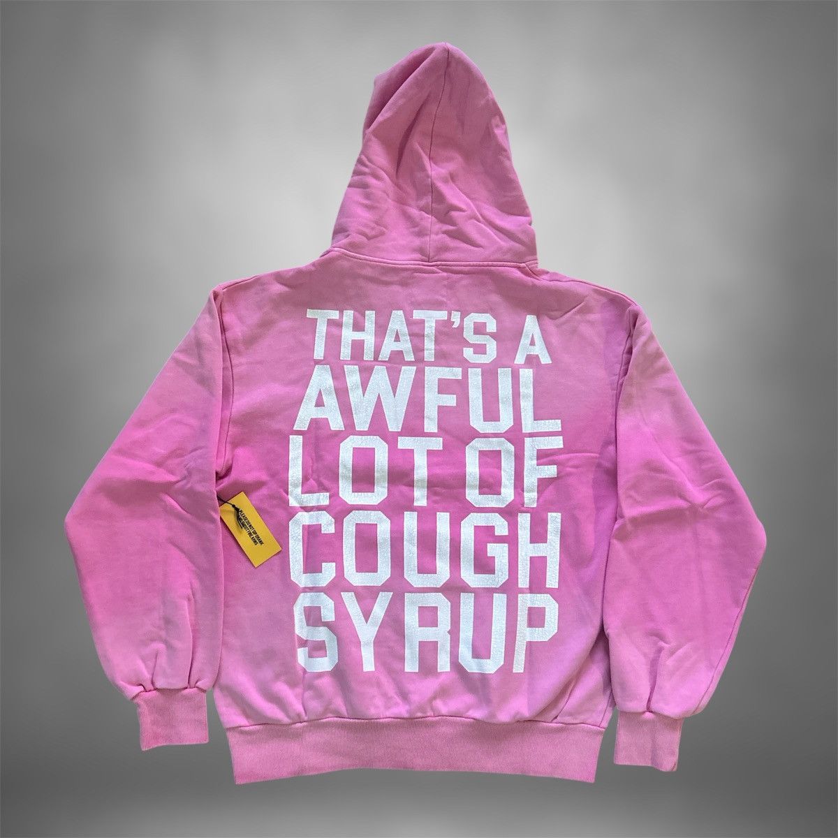 Other Thats A Awful Of Cough Syrup Pink Zip Up Hoodie Size S / US 4 / IT 40 - 2 Thumbnail
