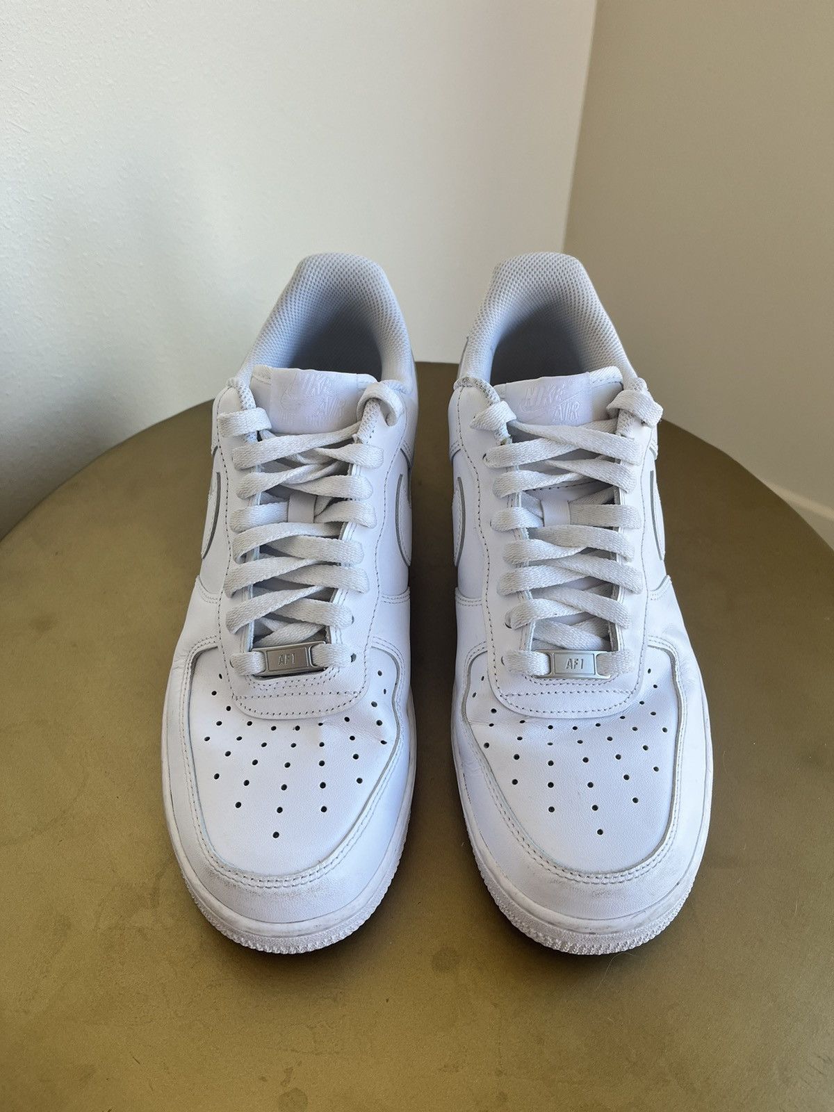 Nike Nike Air Force 1 ‘07 White Size US 10 / EU 43 - 3 Thumbnail