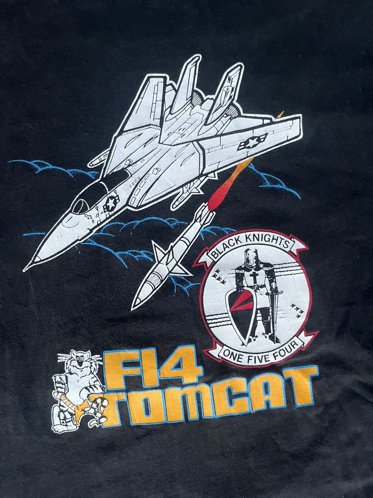 Other RARE VINTAGE F14 TOMCAT FIGHTER JET Size US L / EU 52-54 / 3 - 2 Thumbnail