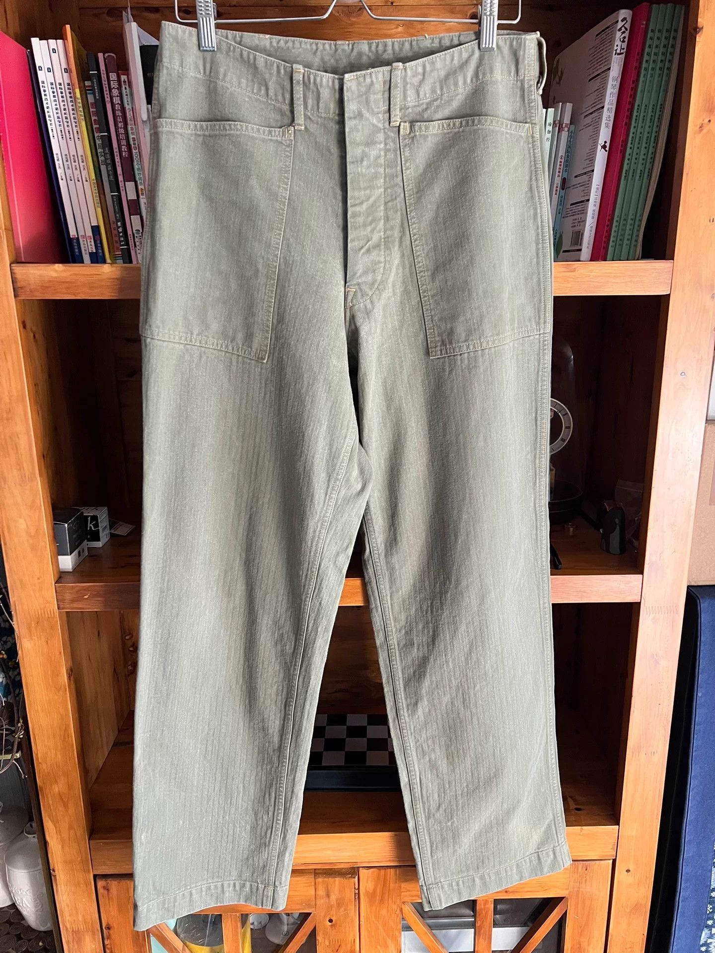 Jelado Jelado x John Gluckow Japanese Herringbone Military Pants M Size US 32 / EU 48 - 2 Thumbnail
