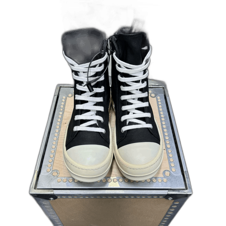 ROA Black High-Top Lace-Up Sneakers Size US 6 / IT 36 - 1 Thumbnail