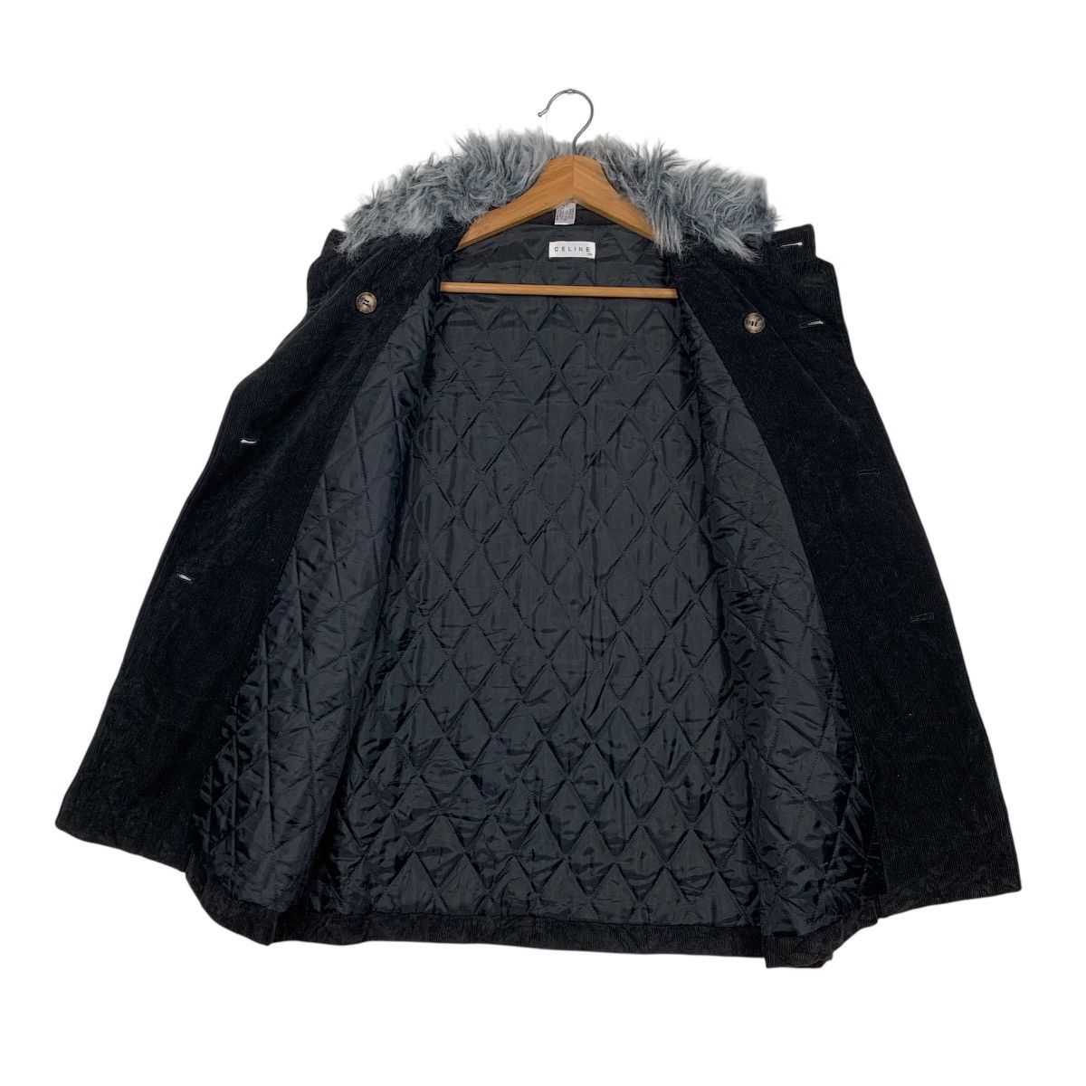 Celine Celine Double Breasted Coat Size XXS / US 00 / IT 34 - 11 Thumbnail