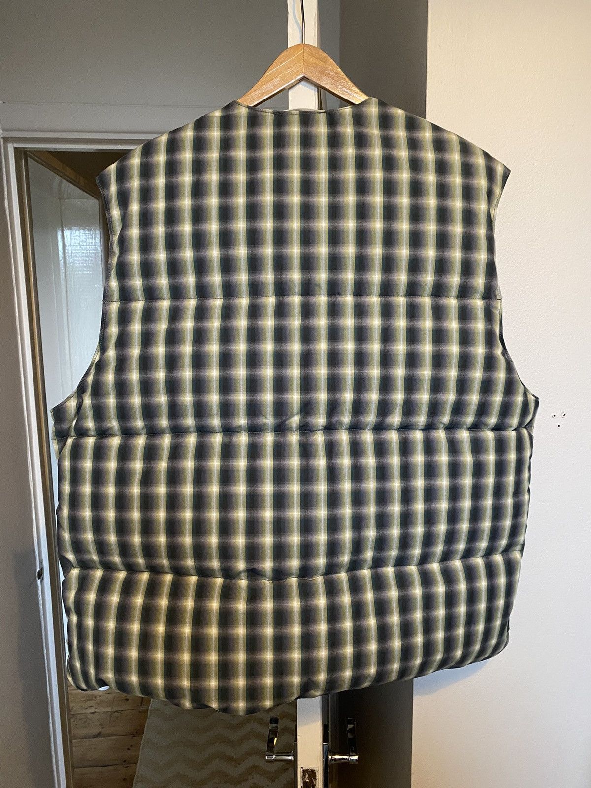 Nanamica Nanamica Check Down Vest Khaki Size US M / EU 48-50 / 2 - 2 Thumbnail