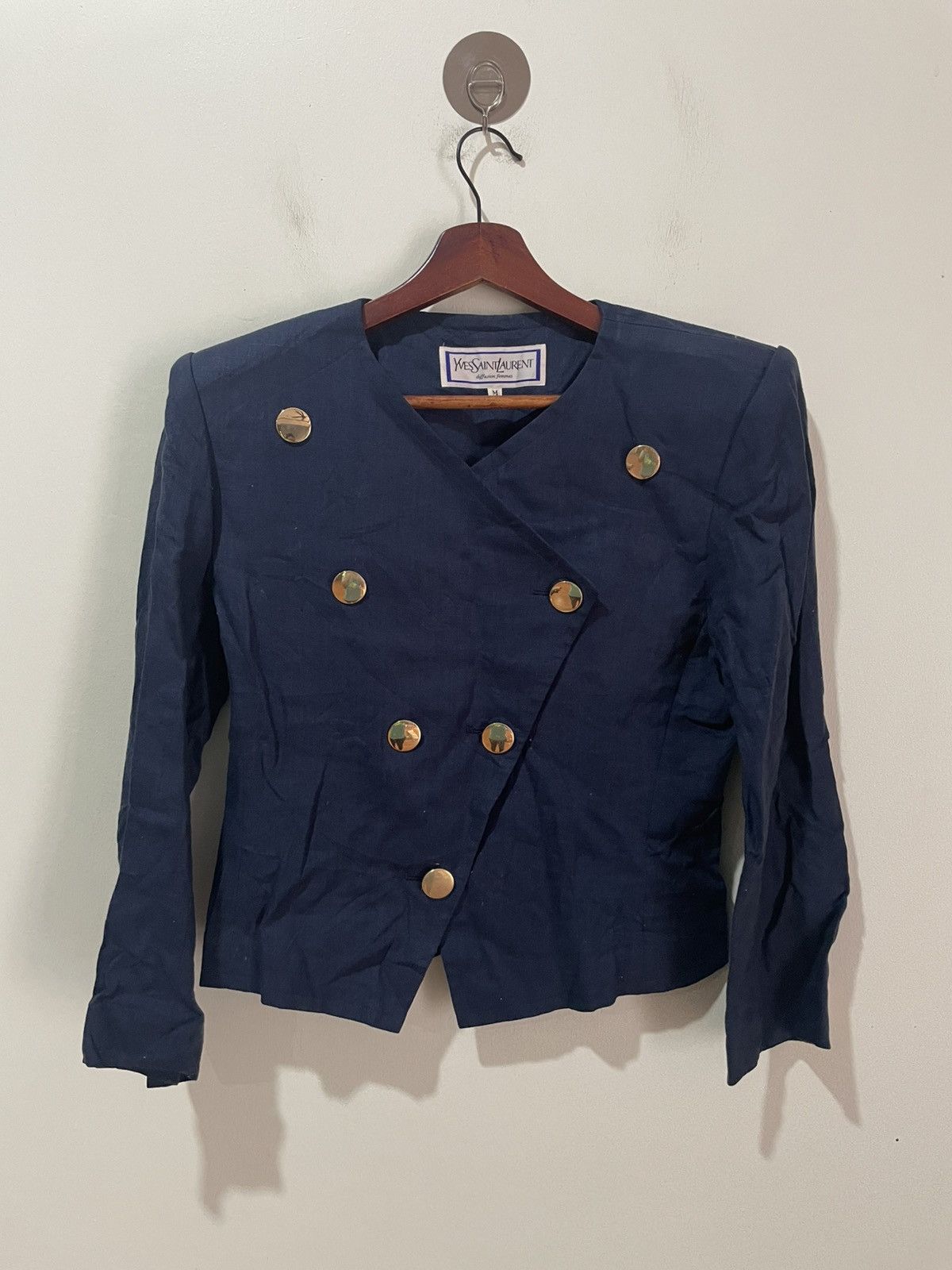 Yves Saint Laurent Yves Saint Laurent Blazer Size M / US 6-8 / IT 42-44 - 1 Thumbnail