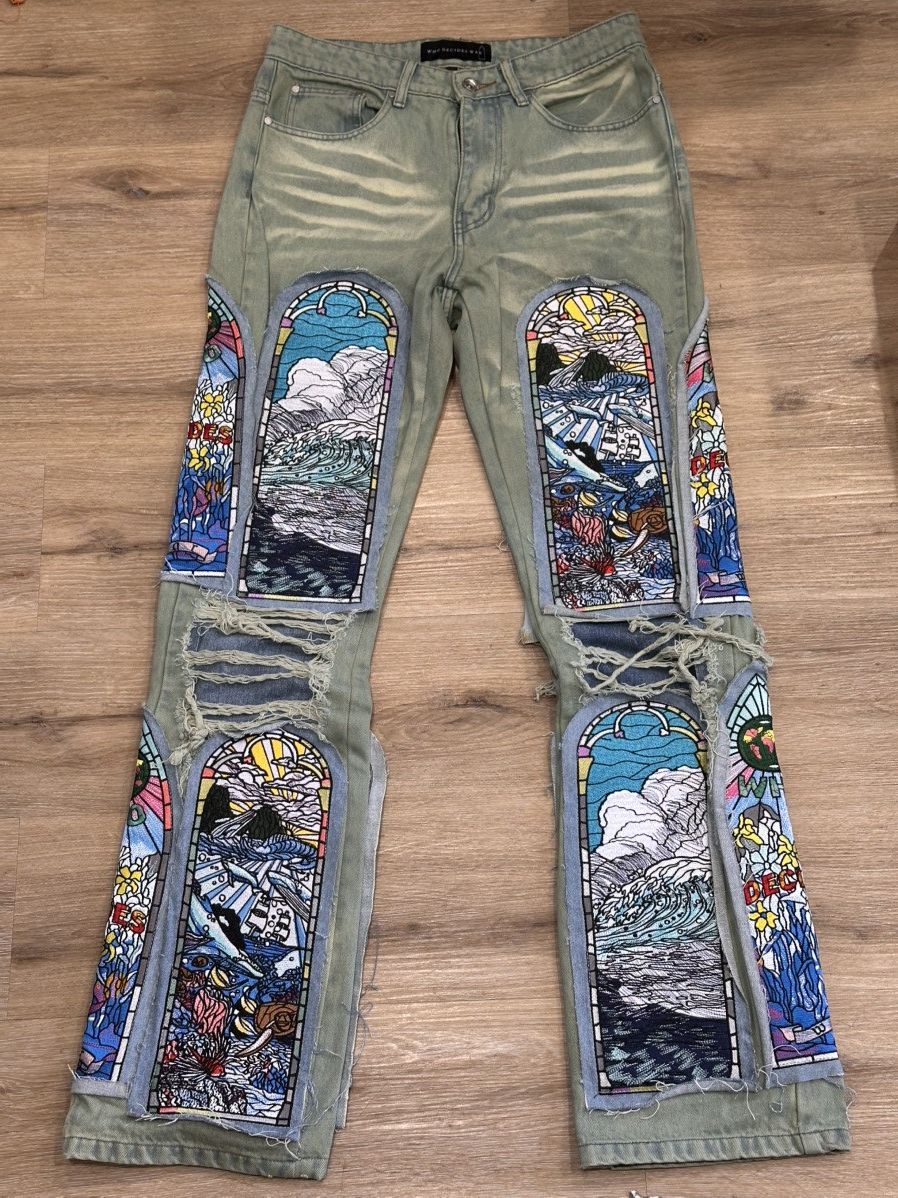 Who Decides War Who Decides War x MRDR BRVDO SSENSE Exclusive Size US 30 / EU 46 - 4 Thumbnail