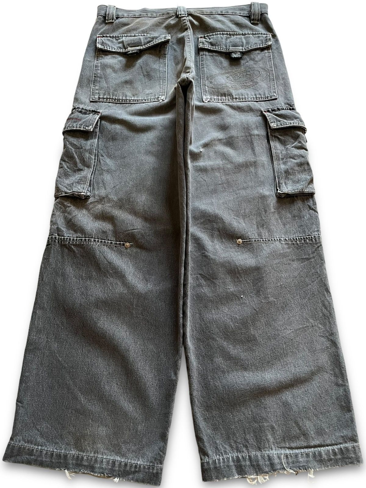 Japanese Brand Vintage Piko Hawaiian Distressed Cargo Baggy Jeans Size US 32 / EU 48 - 2 Thumbnail