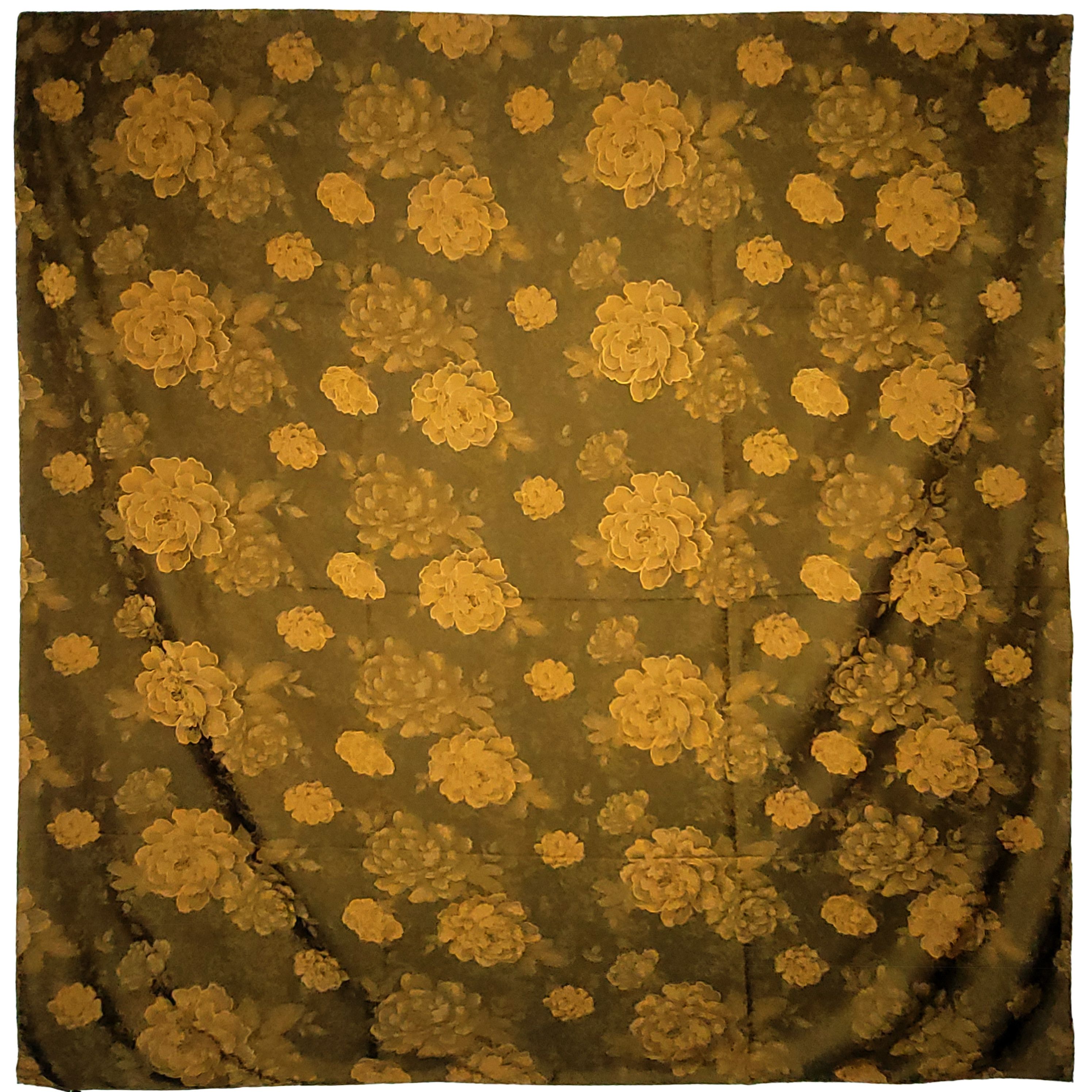 Other NWT Double-Sided Silk Scarf 52"x52" Large Square Wrap 3016 Size ONE SIZE - 2 Thumbnail
