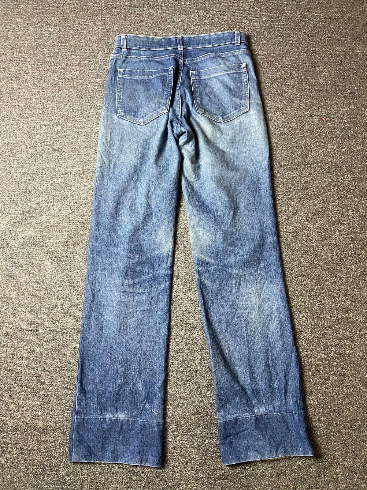 Burberry × Designer × Vintage Vintage Burberry London Nova Check Jeans (128) Size US 29 - 2 Thumbnail