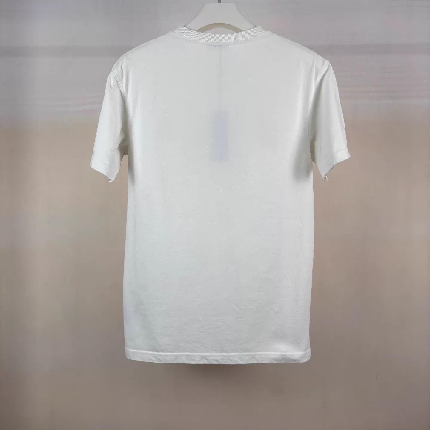 Dior Dior White Red Logo Embroidered SS T-Shirt S Size US S / EU 44-46 / 1 - 2 Thumbnail