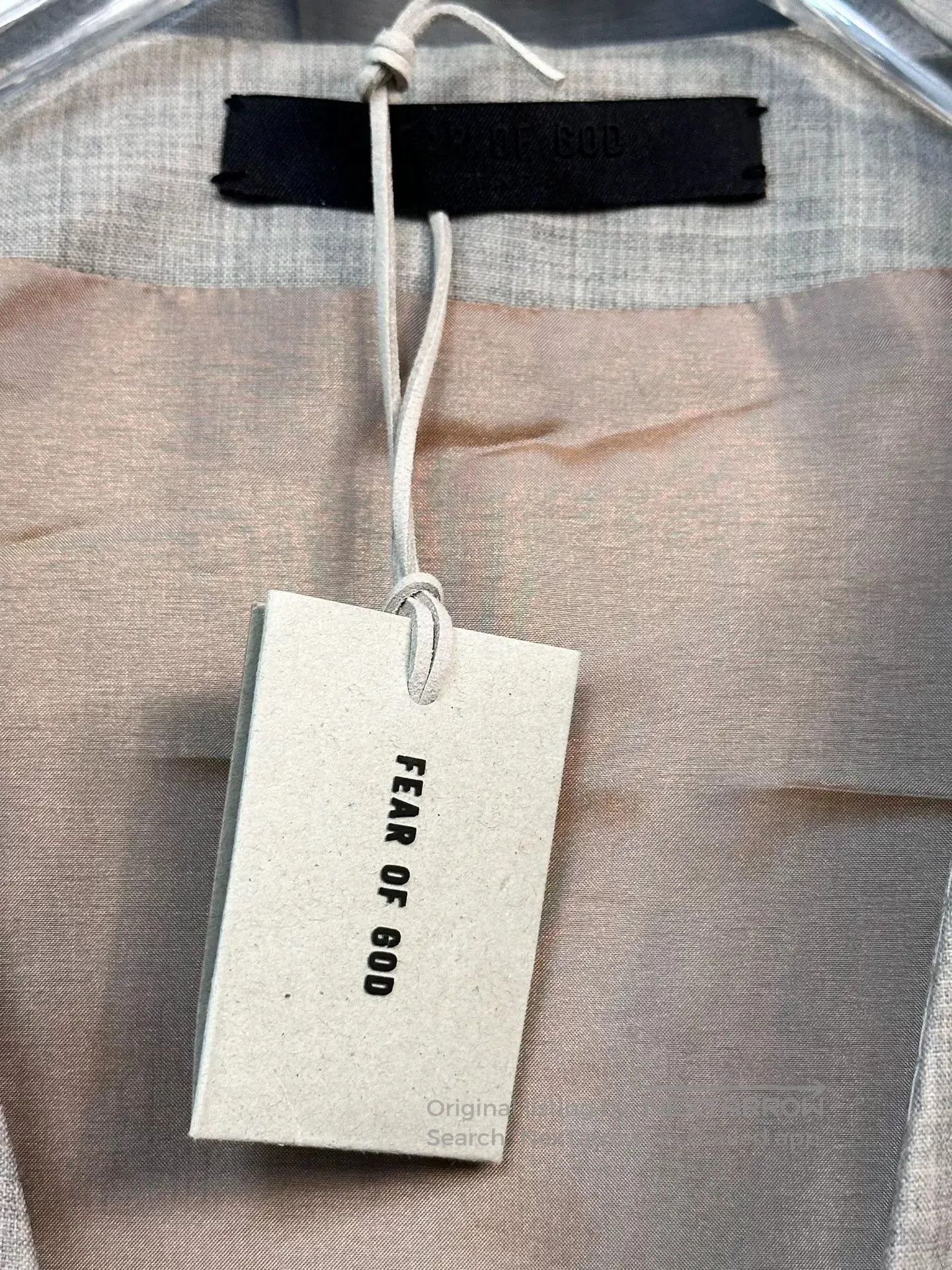 Fear of God gray wool blazer with silk lining. Size US L / EU 52-54 / 3 - 7 Thumbnail