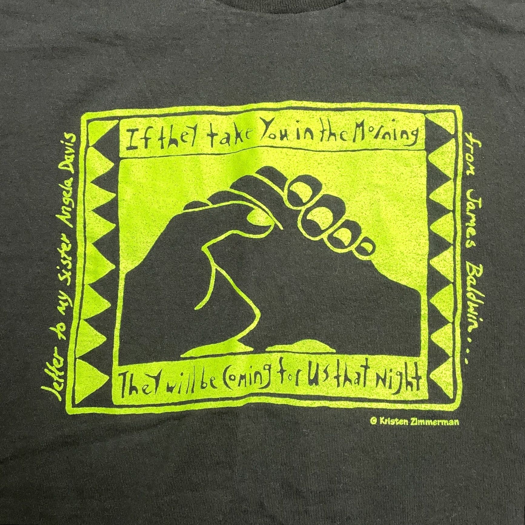 Fruit Of The Loom Fruit Of the Loom Heavy Cotton Graphic T-Shirt Mens XL Black Crew Preshrunk Tee Size US XL / EU 56 / 4 - 4 Thumbnail