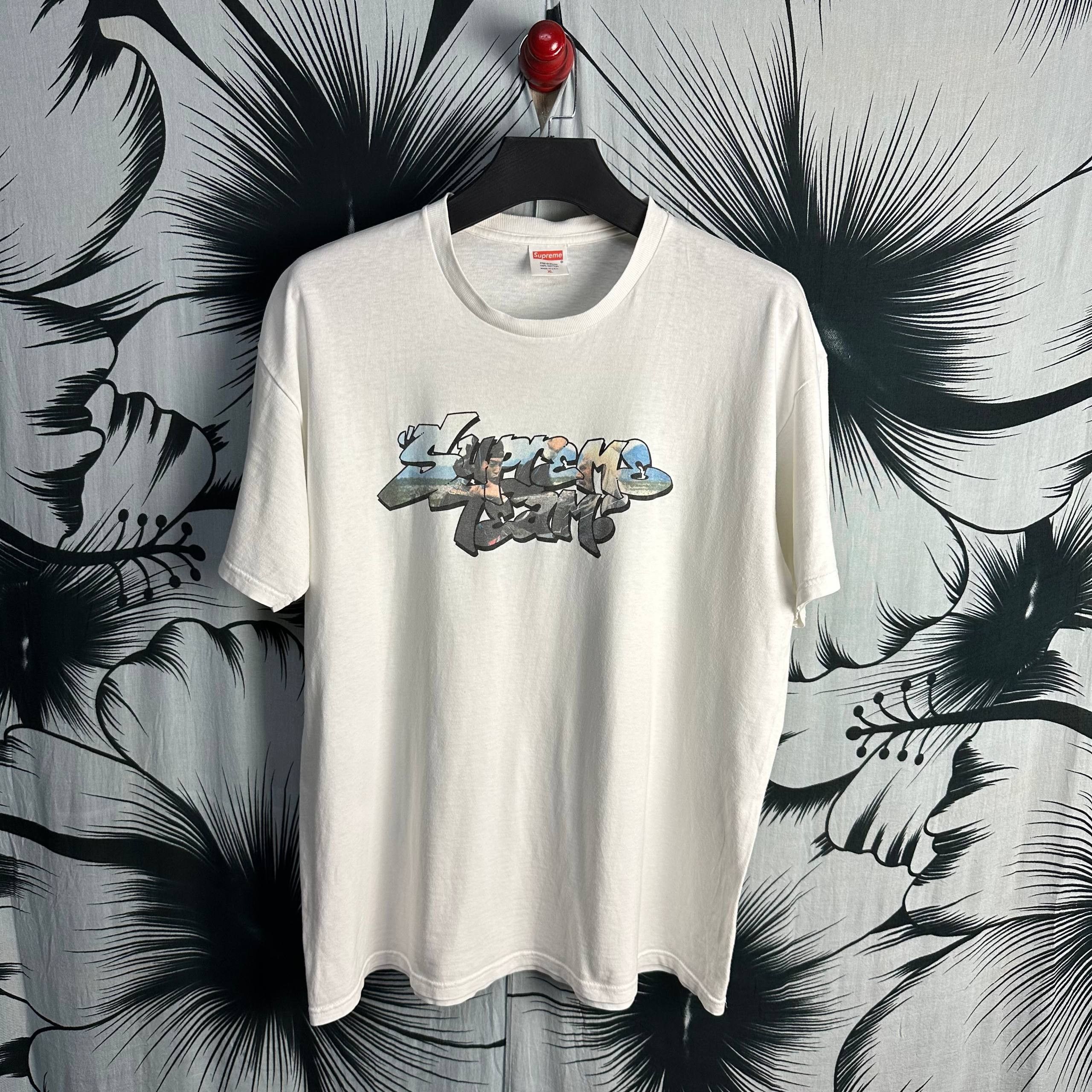 Stussy × Supreme 2001 World Famous Supreme Team T-shirt | Grailed