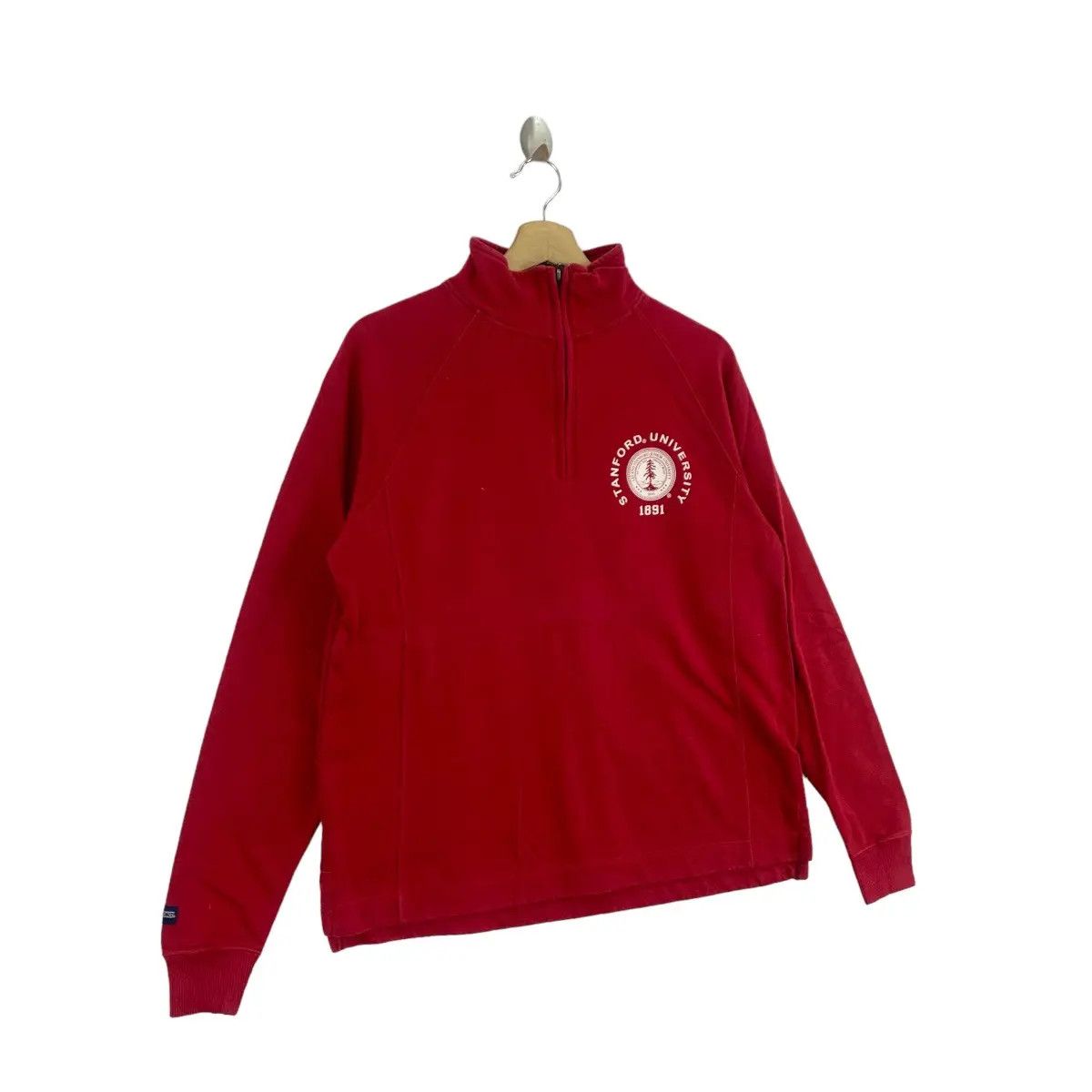 Jansport Vintage STANFORD UNIVERSITY x JANSPORT Collegiate Sweater Size US L / EU 52-54 / 3 - 3 Thumbnail