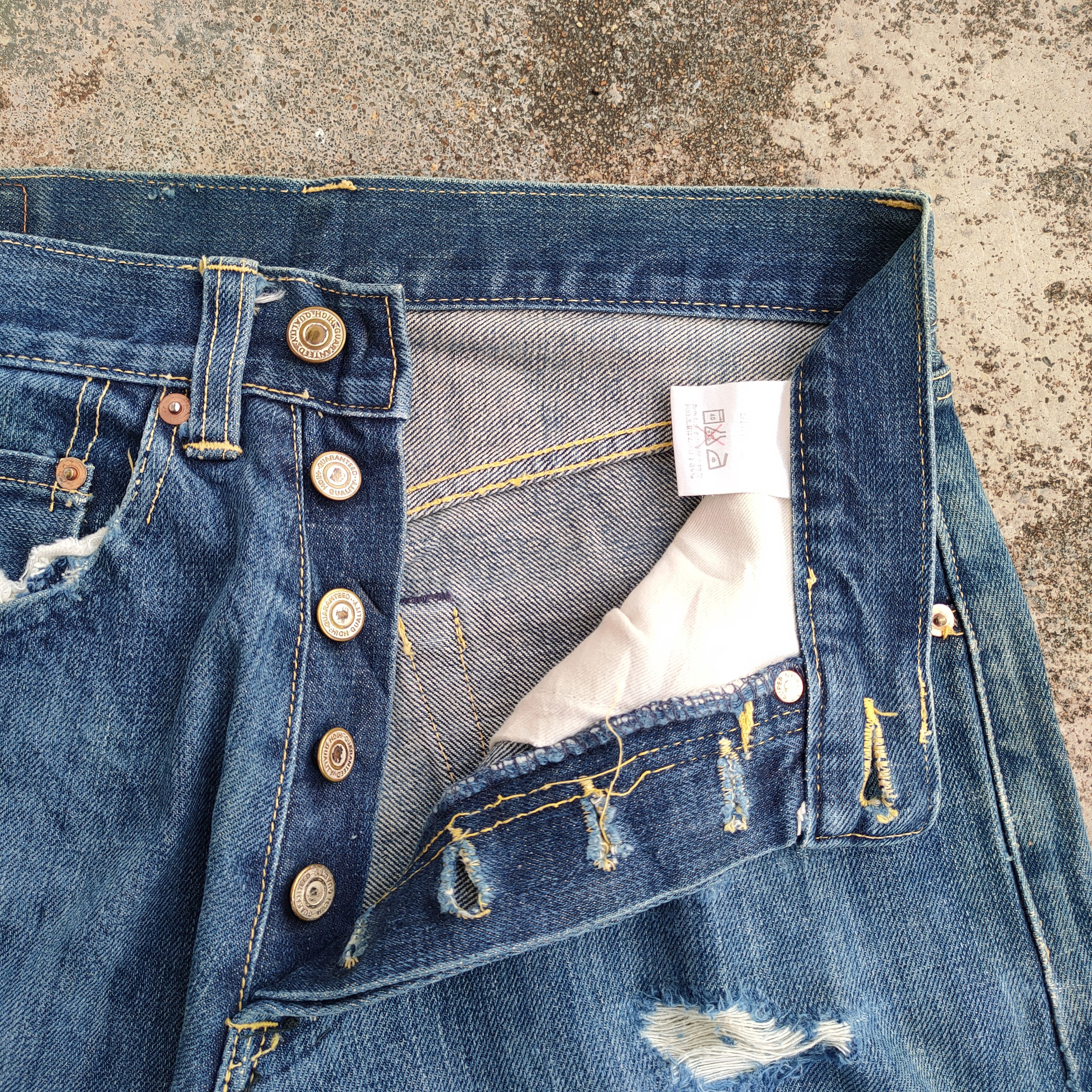 Studio D'Artisan vtg studio D'artisan buttonfly denim jeans pants Size US 28 / EU 44 - 8 Thumbnail