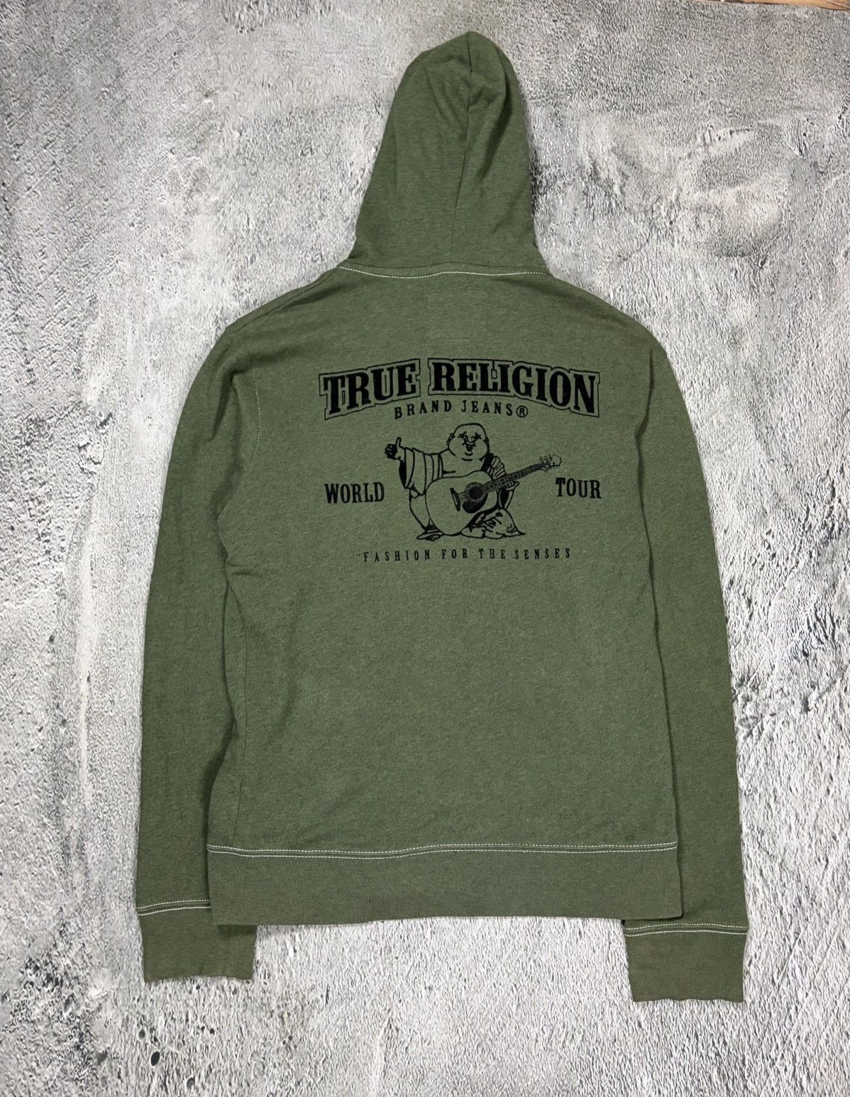 True Religion True Religion zip hoodie big logo vintage green Y2K Size US S / EU 44-46 / 1 - 7 Thumbnail