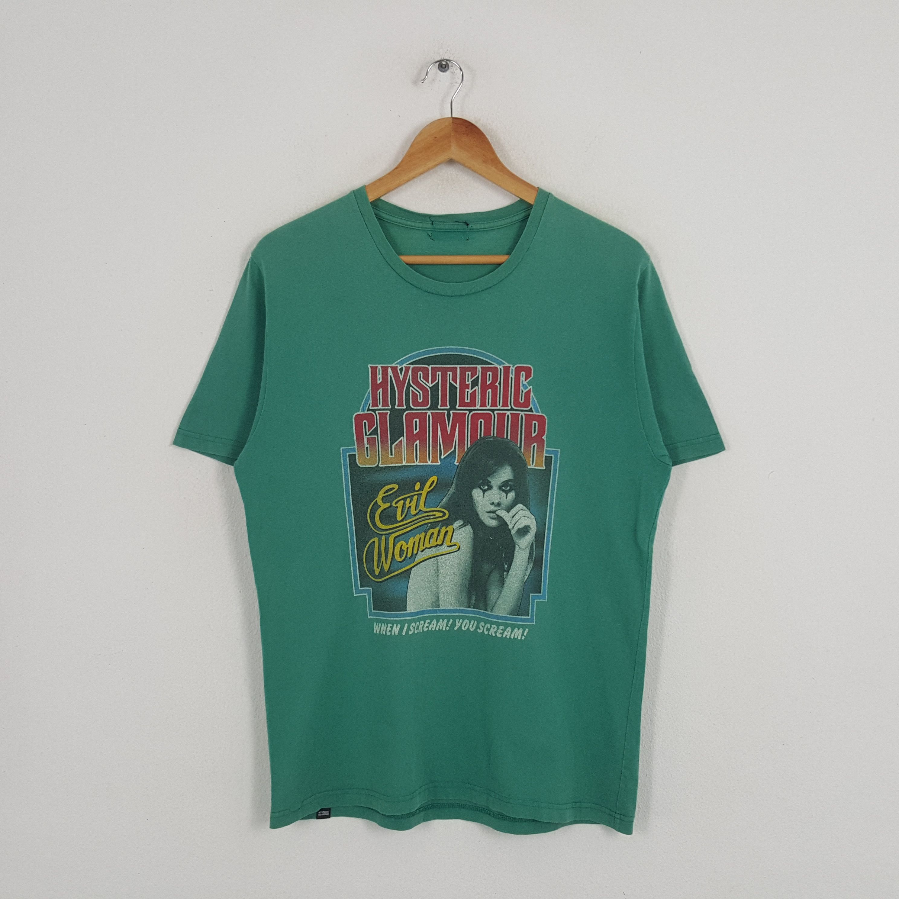 Hysteric Glamour × Japanese Brand × Vintage Vintage Hysteric Glamour Japanese Brand Horror ParodyTshirt Size US M / EU 48-50 / 2 - 1 Thumbnail