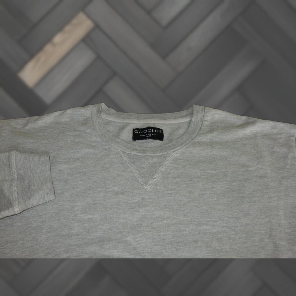 Vintage Vintage Good Life Gray Wool Sweater Pullover Men's Small Spring 90s Size US S / EU 44-46 / 1 - 1 Thumbnail