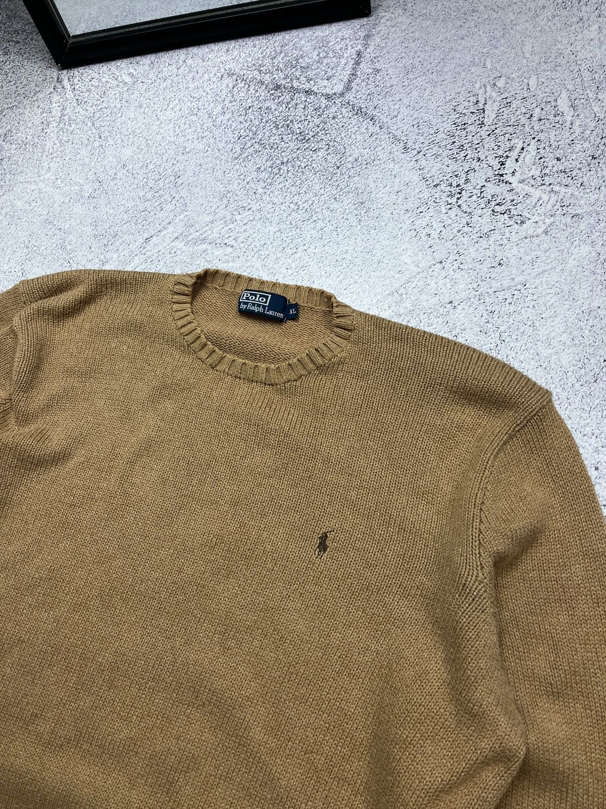 Polo Ralph Lauren Polo Ralph Lauren Vintage Sweater Knit Brown Old Money Y2k Size US XL / EU 56 / 4 - 5 Thumbnail