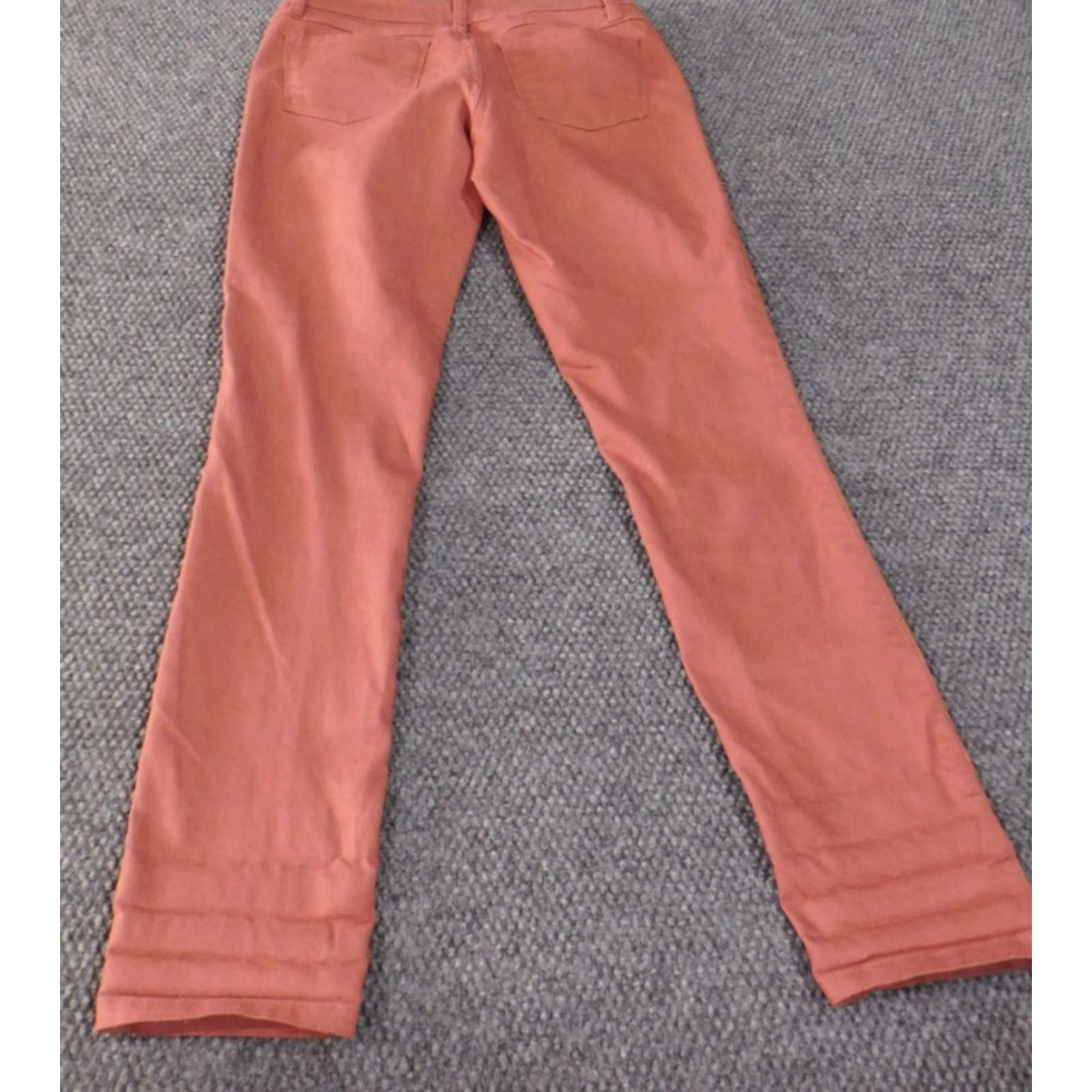 Prana prAna Jeans Womens size 2 Pink Straight Denim Stretch Casual 30 in Inseam Regular Rise Mid Zipper Pockets Size 26" / US 2 / IT 38 - 7 Thumbnail