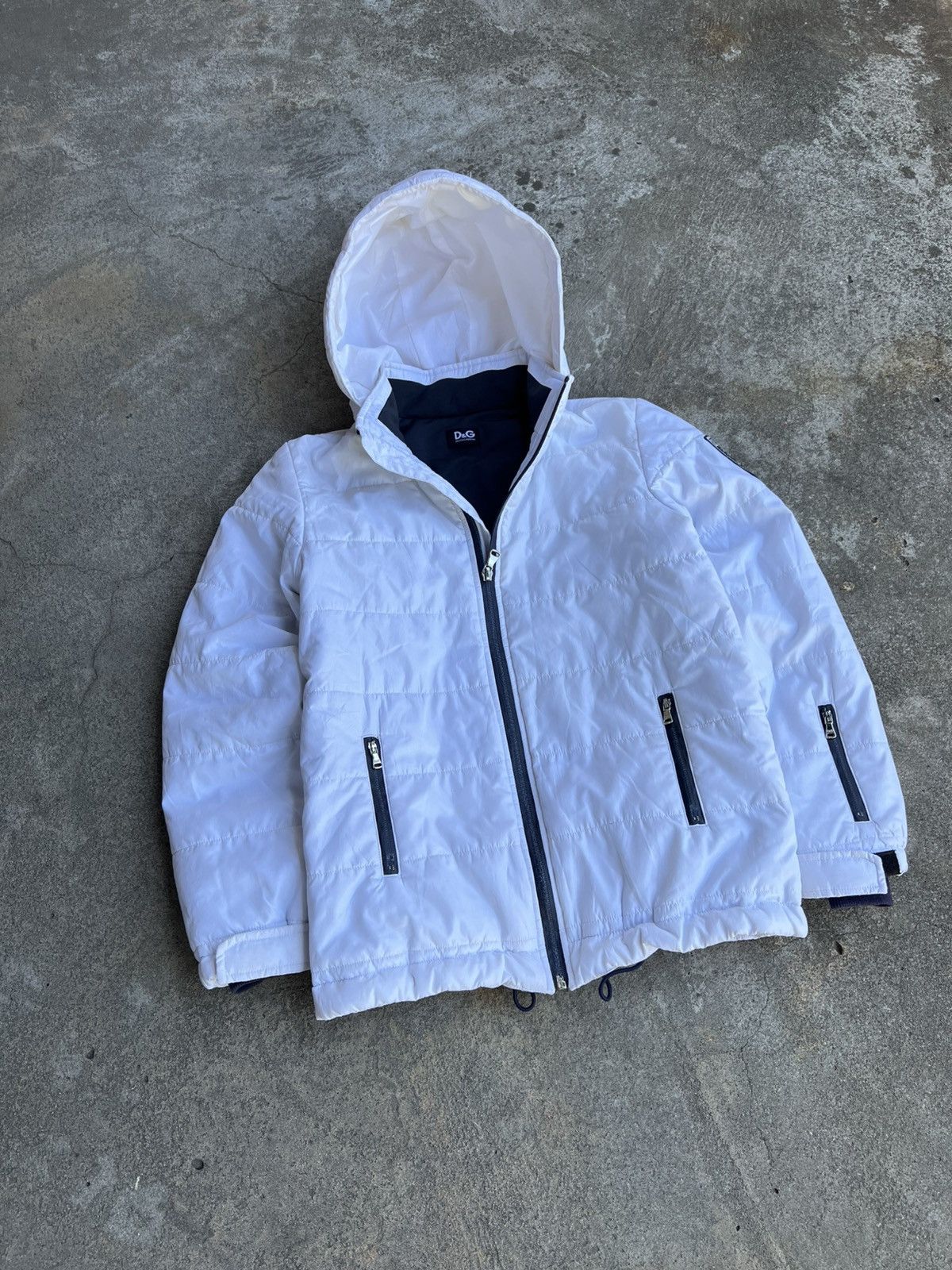 Dolce & Gabbana Vintage Dolce&Gabbana Down Jacket Puffer Ski Big Logo Y2k Size S / US 4 / IT 40 - 4 Thumbnail
