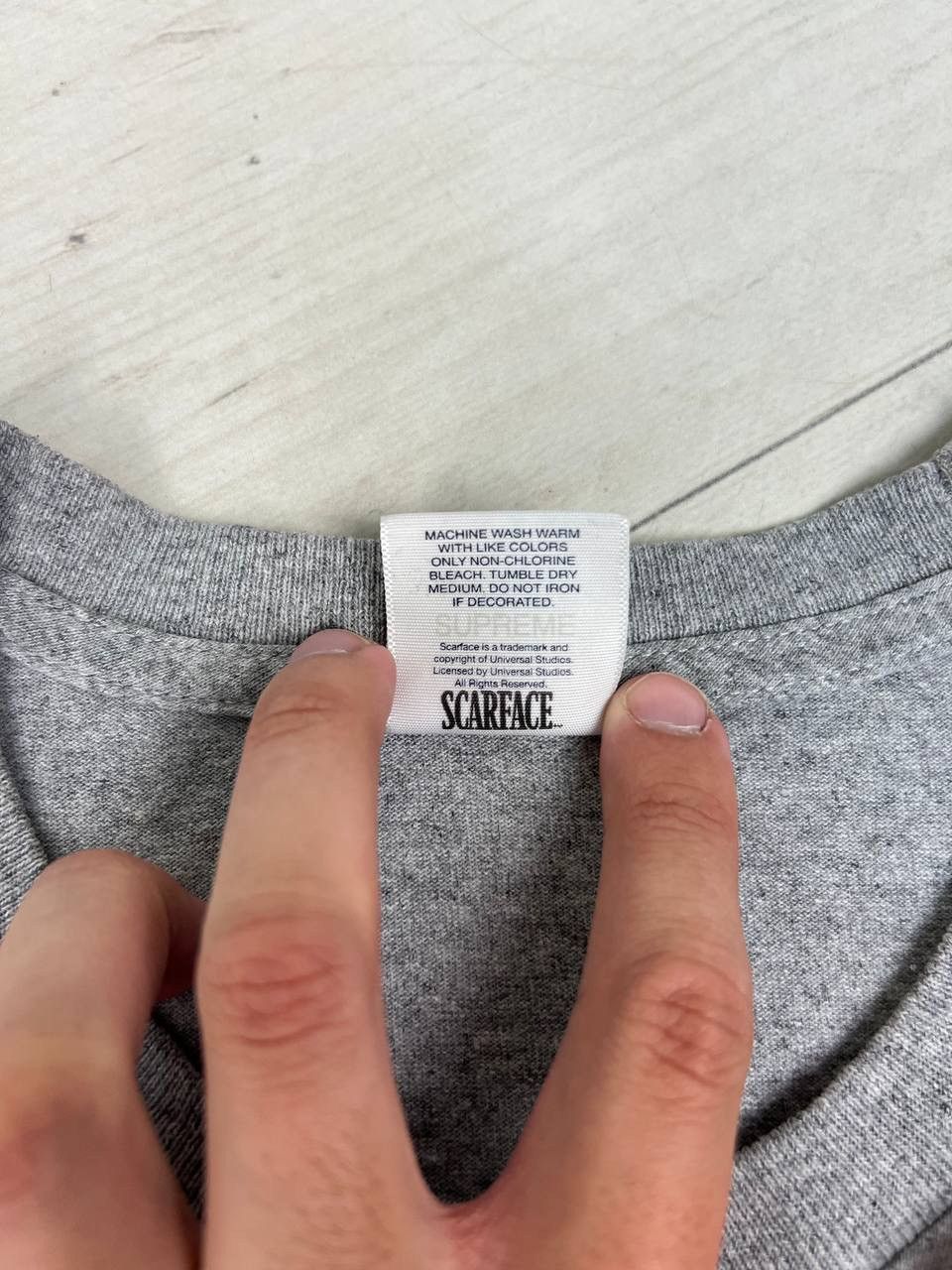 Supreme Supreme Scarface Friend Tee Size US L / EU 52-54 / 3 - 6 Thumbnail