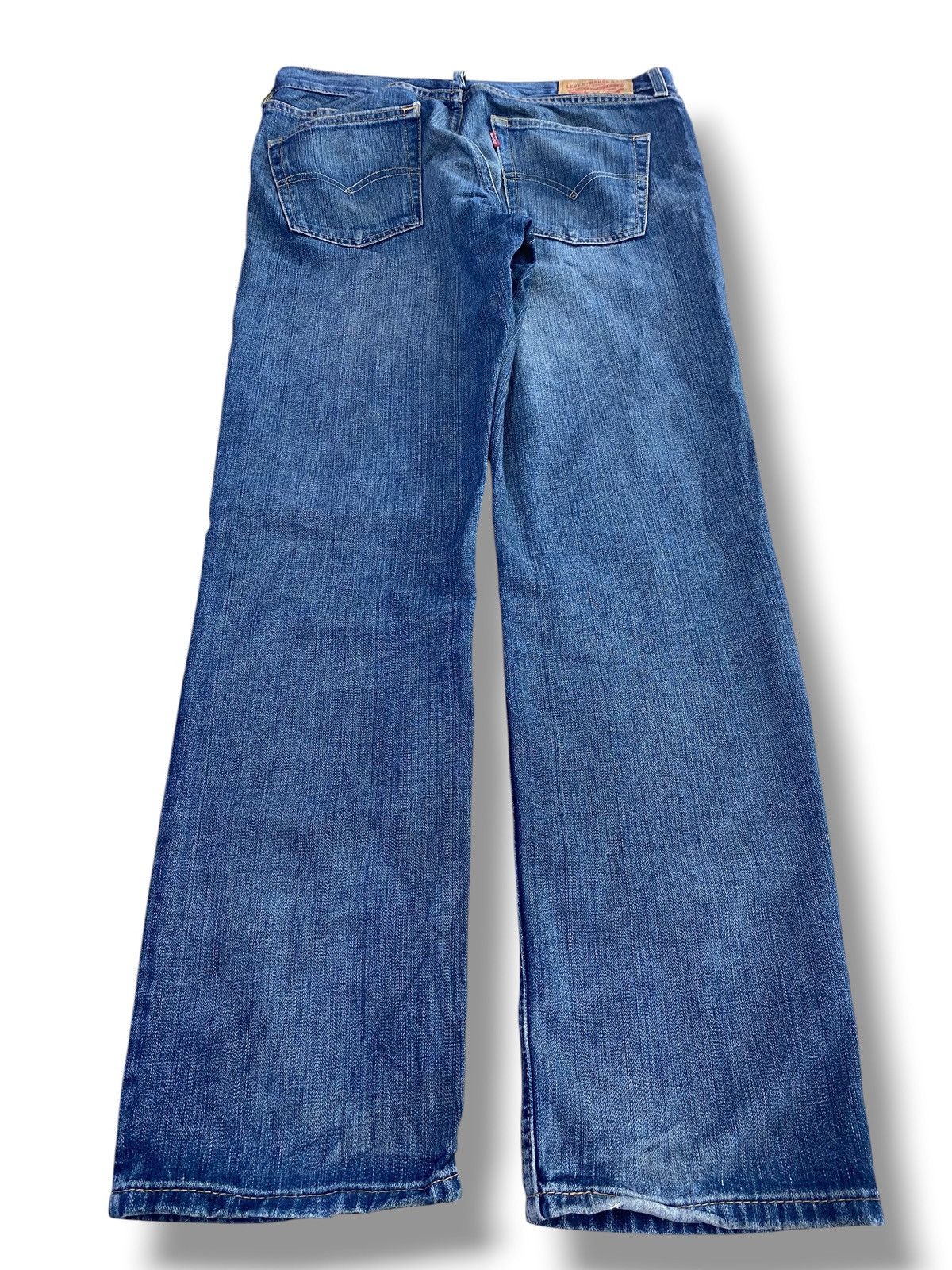 Levi's Vintage Levi’s 514 Faded Wash Style Ripped Jeans Size US 34 / EU 50 - 3 Thumbnail