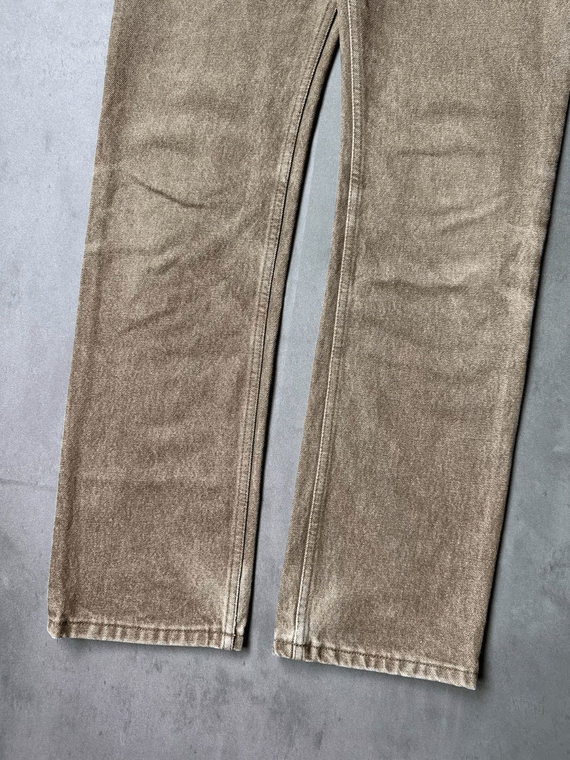 Helmut Lang Helmut Land Classic Cut Mud Wash Denim-2507 Size US 29 - 4 Thumbnail