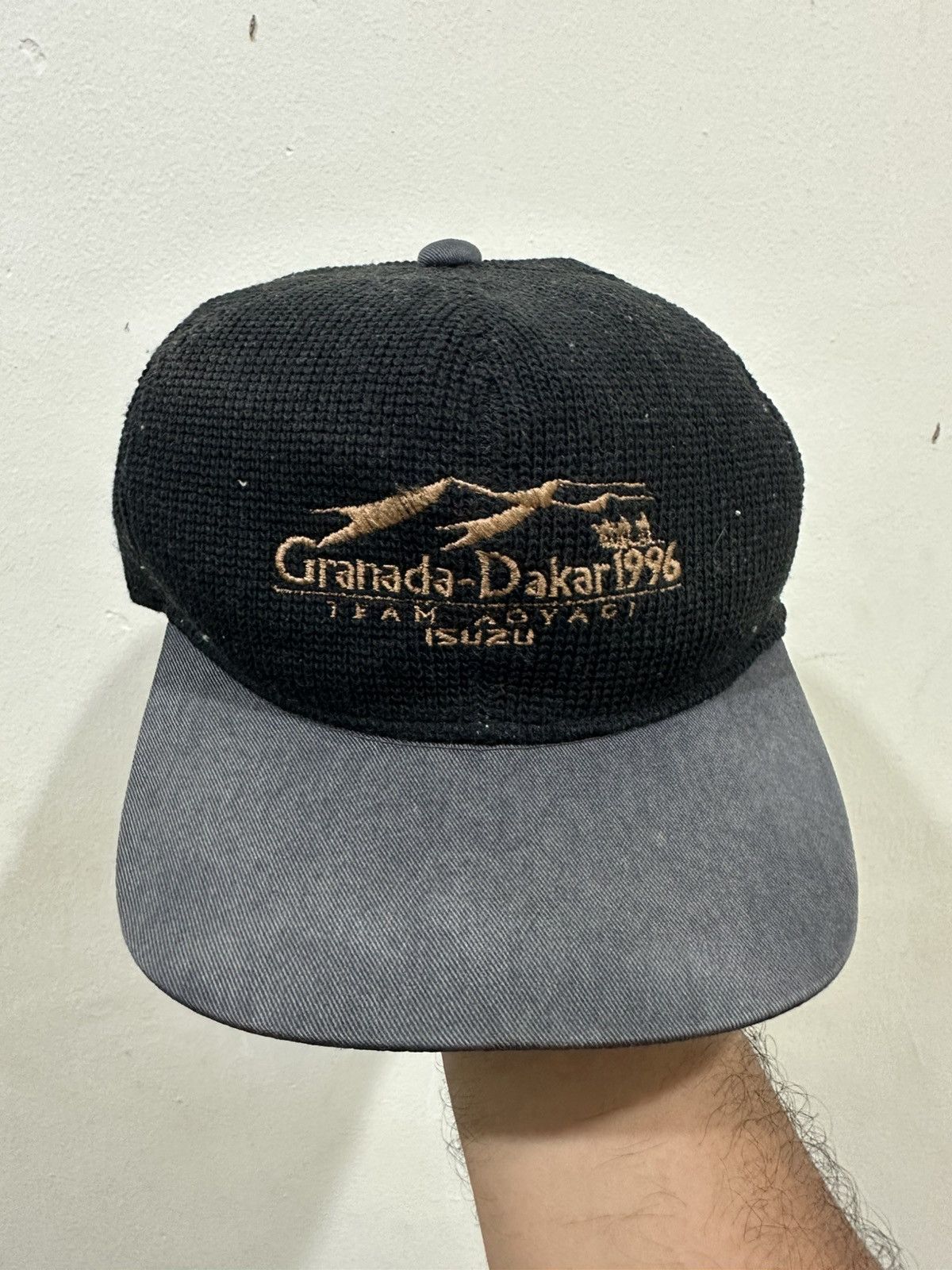 Vintage 1996 Dakar Team Aoyagi Dessert Rally Hat Size ONE SIZE - 1 Thumbnail
