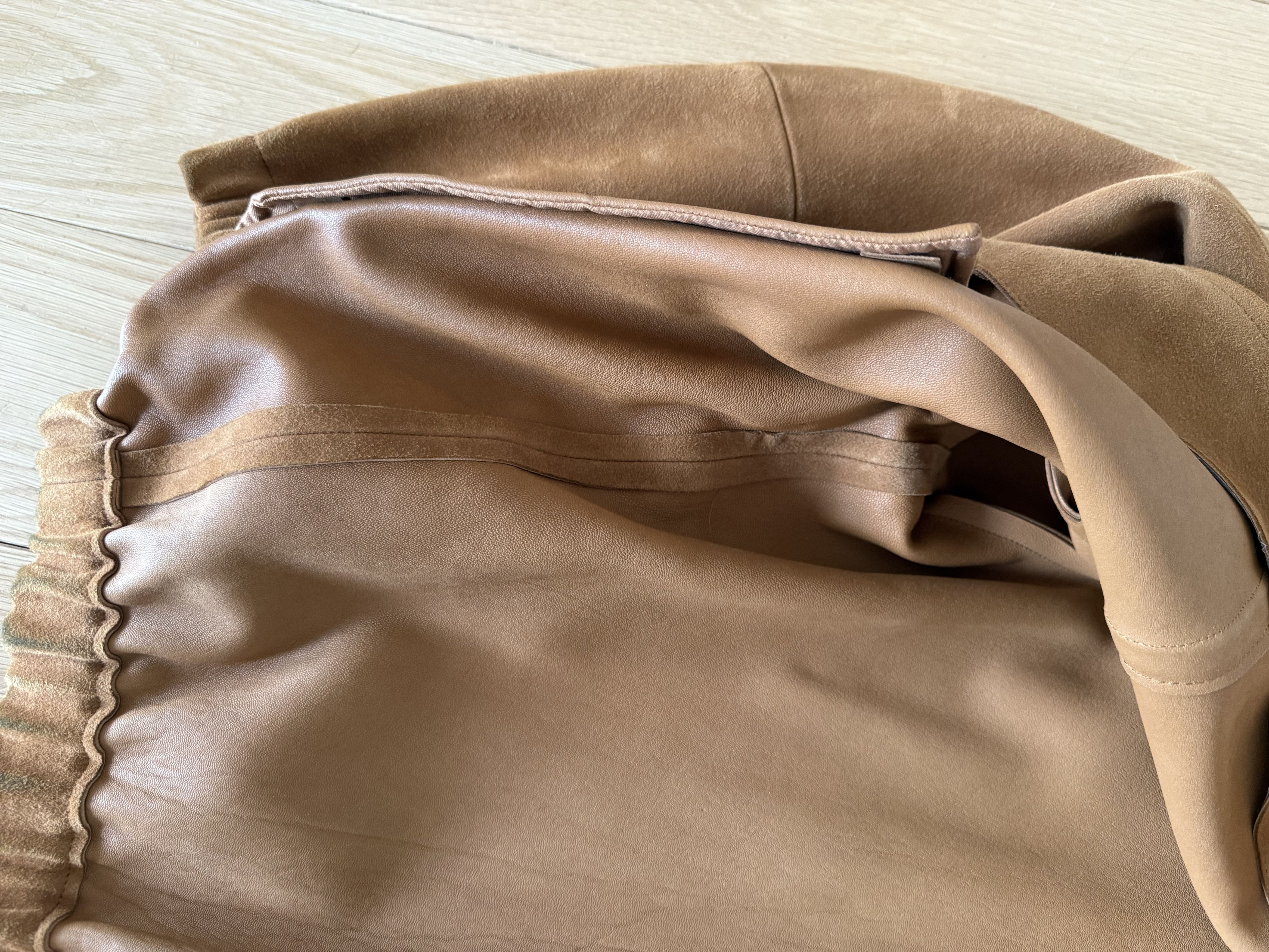 Auralee Auralee Lamb Suede Zip Blouson - Camel Size US XL / EU 56 / 4 - 6 Thumbnail