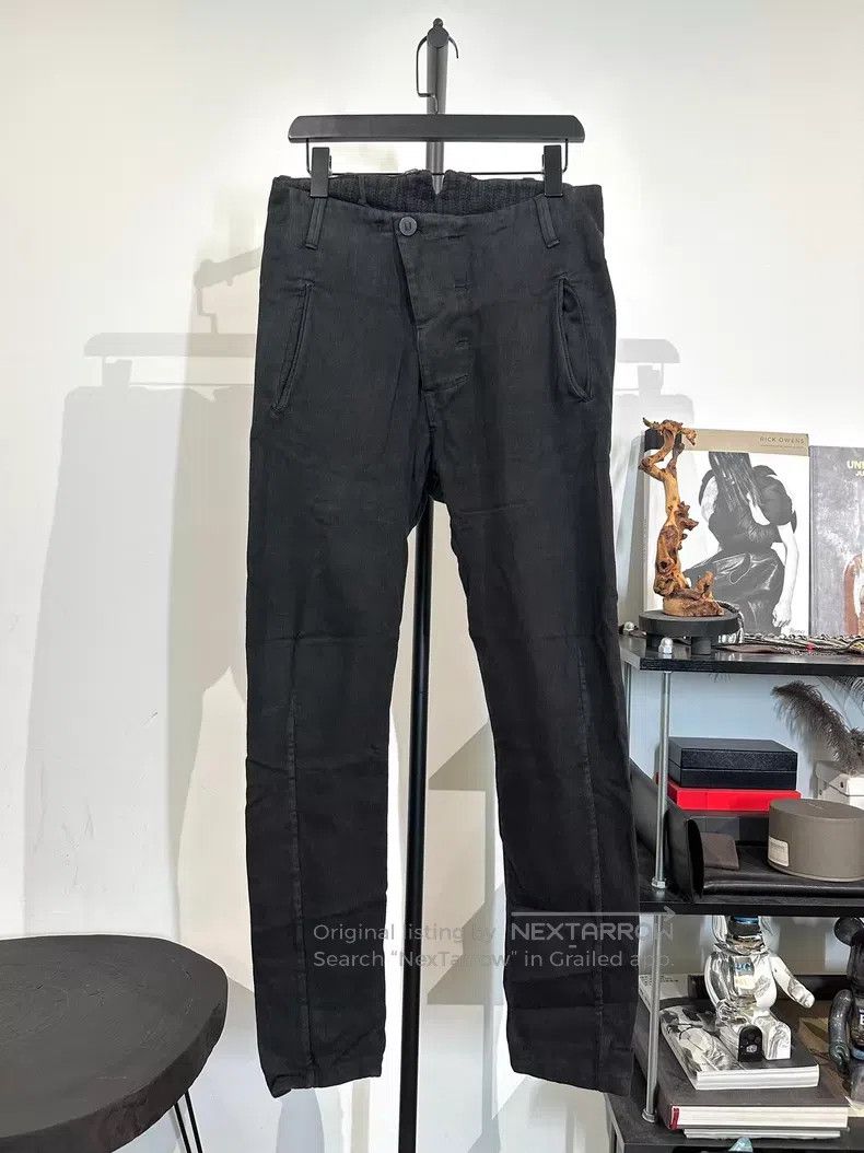 Boris Bidjan Saberi Boris Bidjan Saberi Size M P11 straight-leg pants with diag Size US 38 / EU 54 - 1 Thumbnail