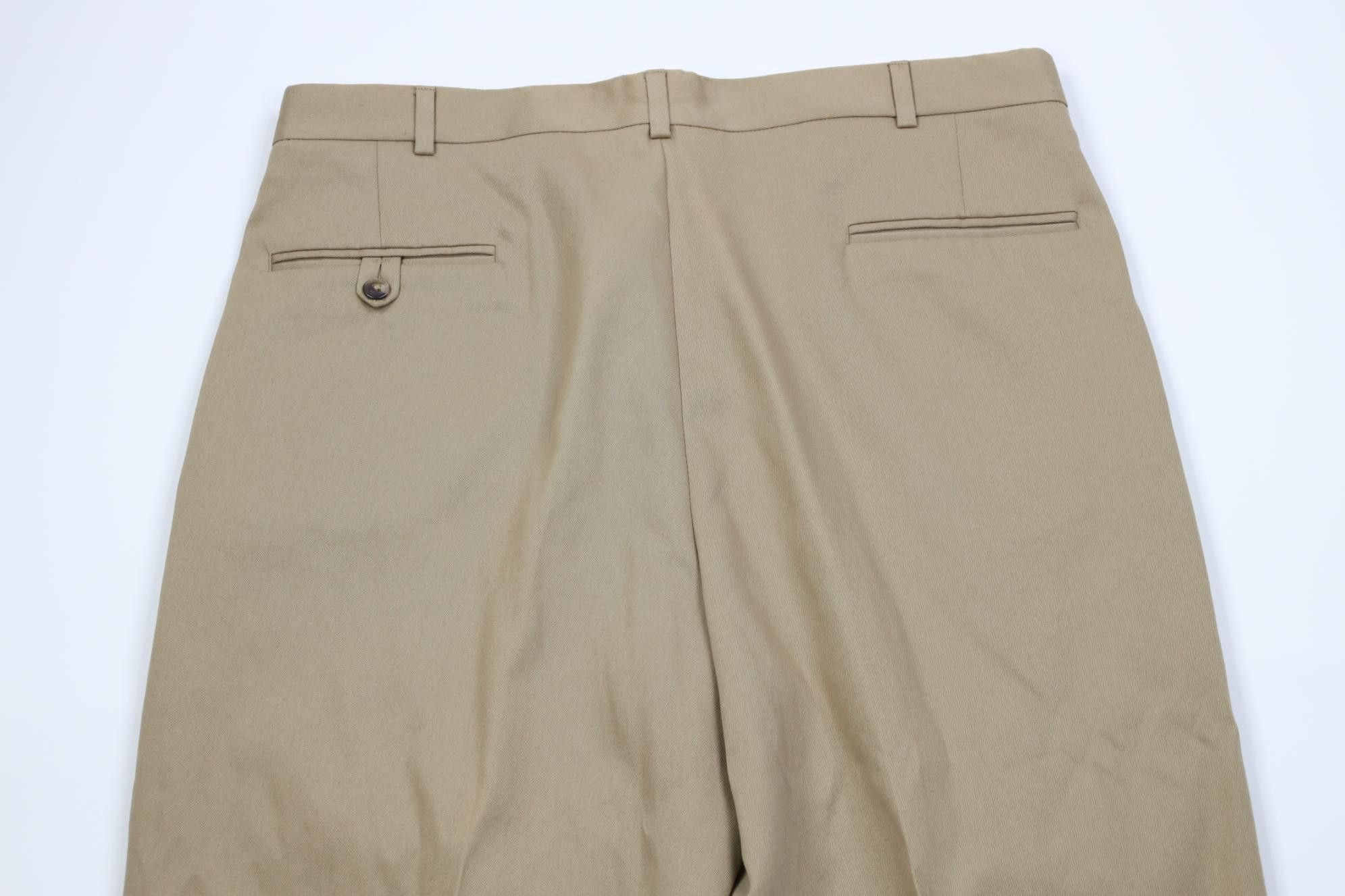 Vintage Vintage 90s Streetwear Wide Leg Chino Pants Trousers Beige Size US 36 / EU 52 - 13 Thumbnail