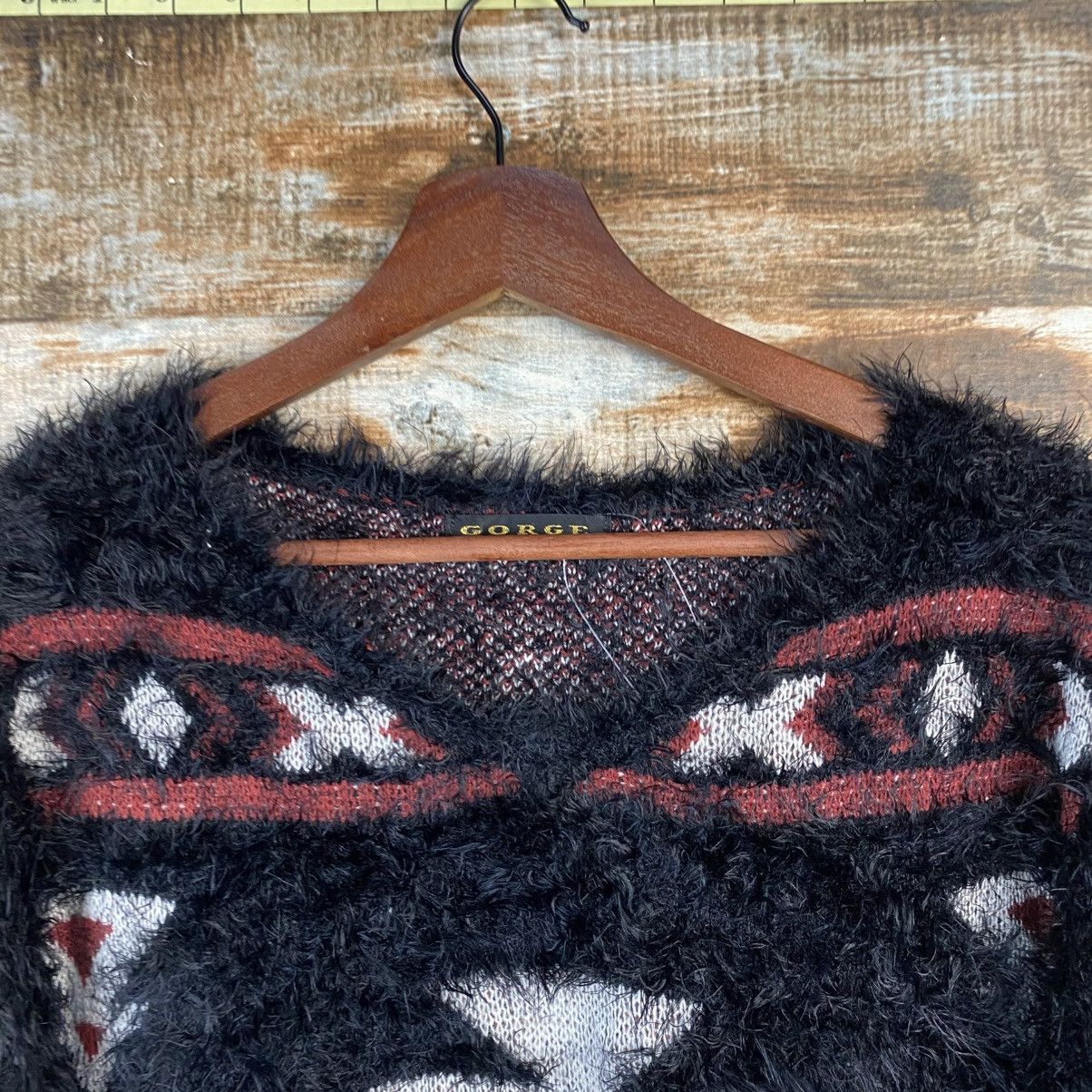 Homespun Knitwear DL Gorge Black Mohair Knitwear #C1107 Size M / US 6-8 / IT 42-44 - 4 Thumbnail