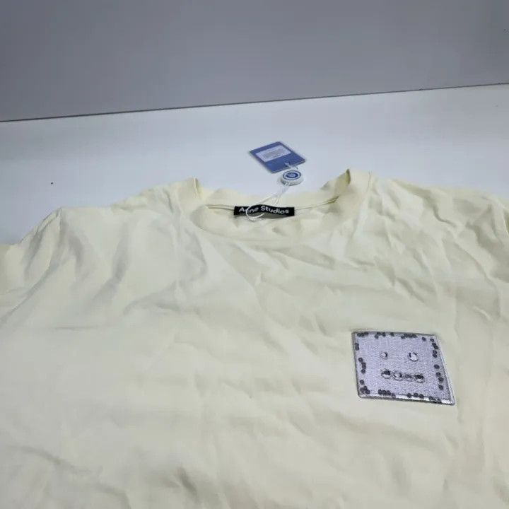 Acne Studios Acne Studios Yellow Short Sleeve T-Shirt Size US XS / EU 42 / 0 - 1 Thumbnail
