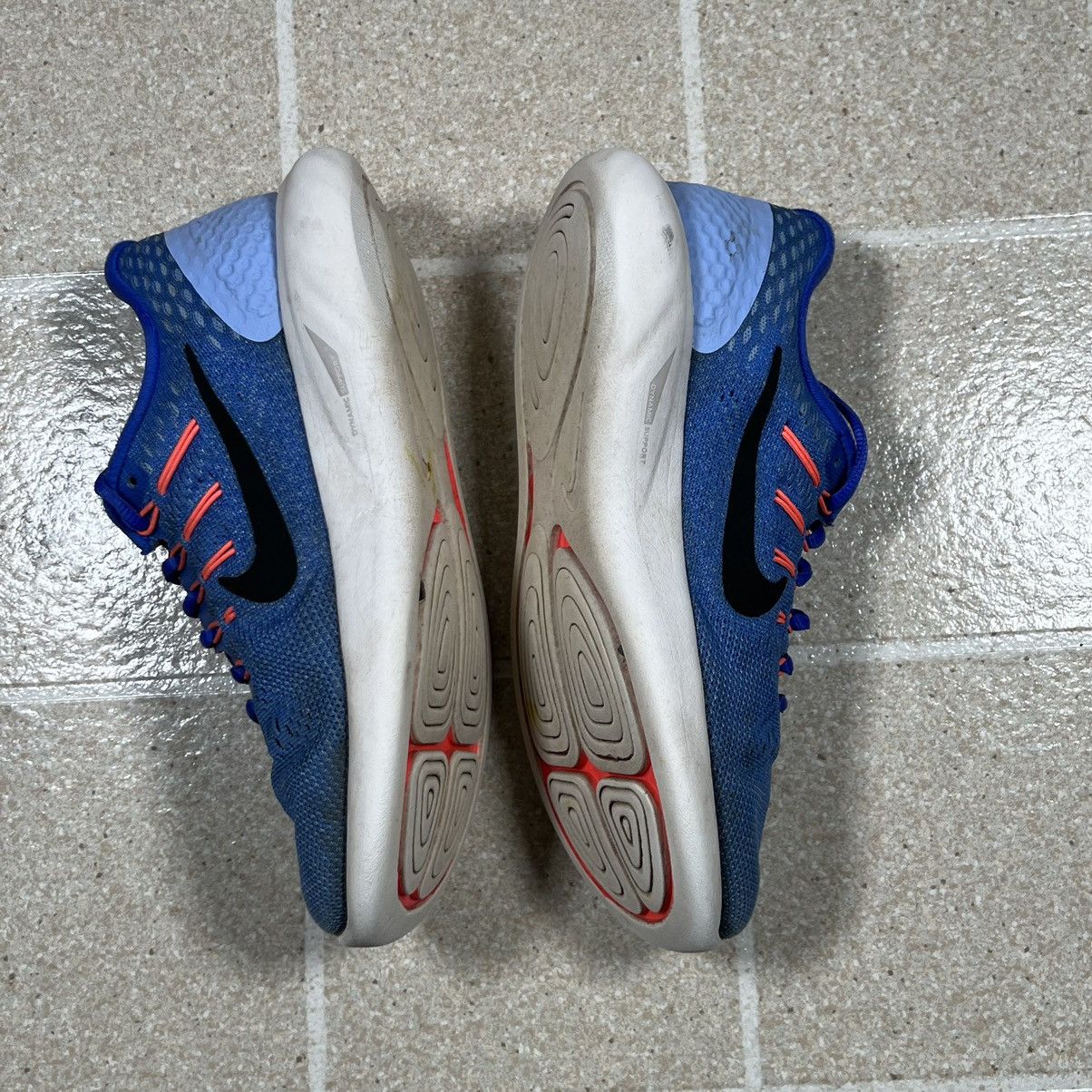 Nike Nike Womens Lunarglide 8 Blue Running Shoes Sneakers Size US 6 / EU 39 - 7 Thumbnail