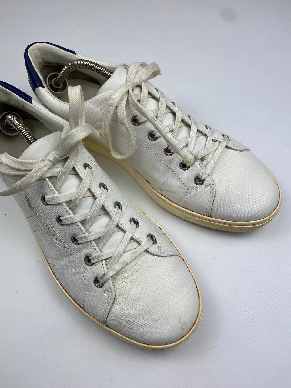 Dolce & Gabbana × Vintage DOLCE GABBANA MENS LEATHER SNEAKERS CASUAL SHOES Size US 7 / EU 40 - 2 Thumbnail