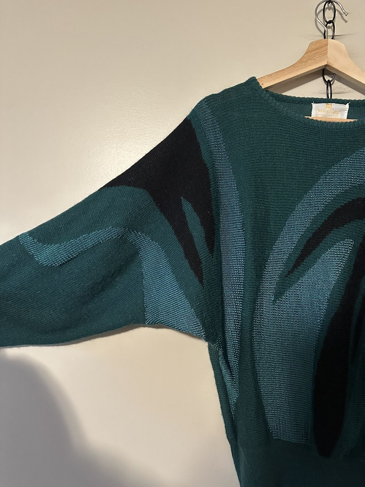 Vintage Vintage 1980s White Stag Abstract Sweater Large Size L / US 10 / IT 46 - 5 Thumbnail