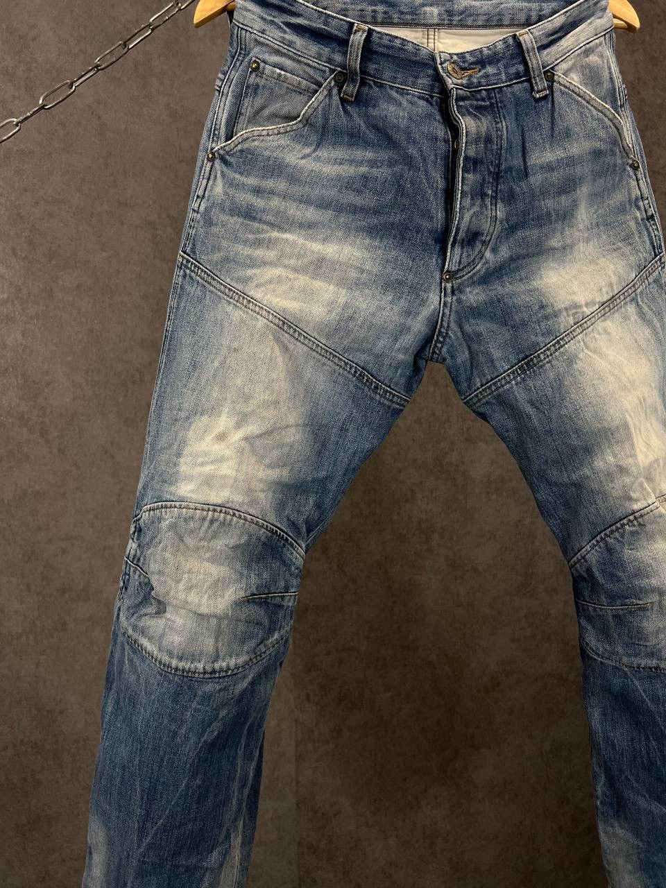 G-Star G Star Raw vintage biker jeans Size US 30 / EU 46 - 3 Thumbnail
