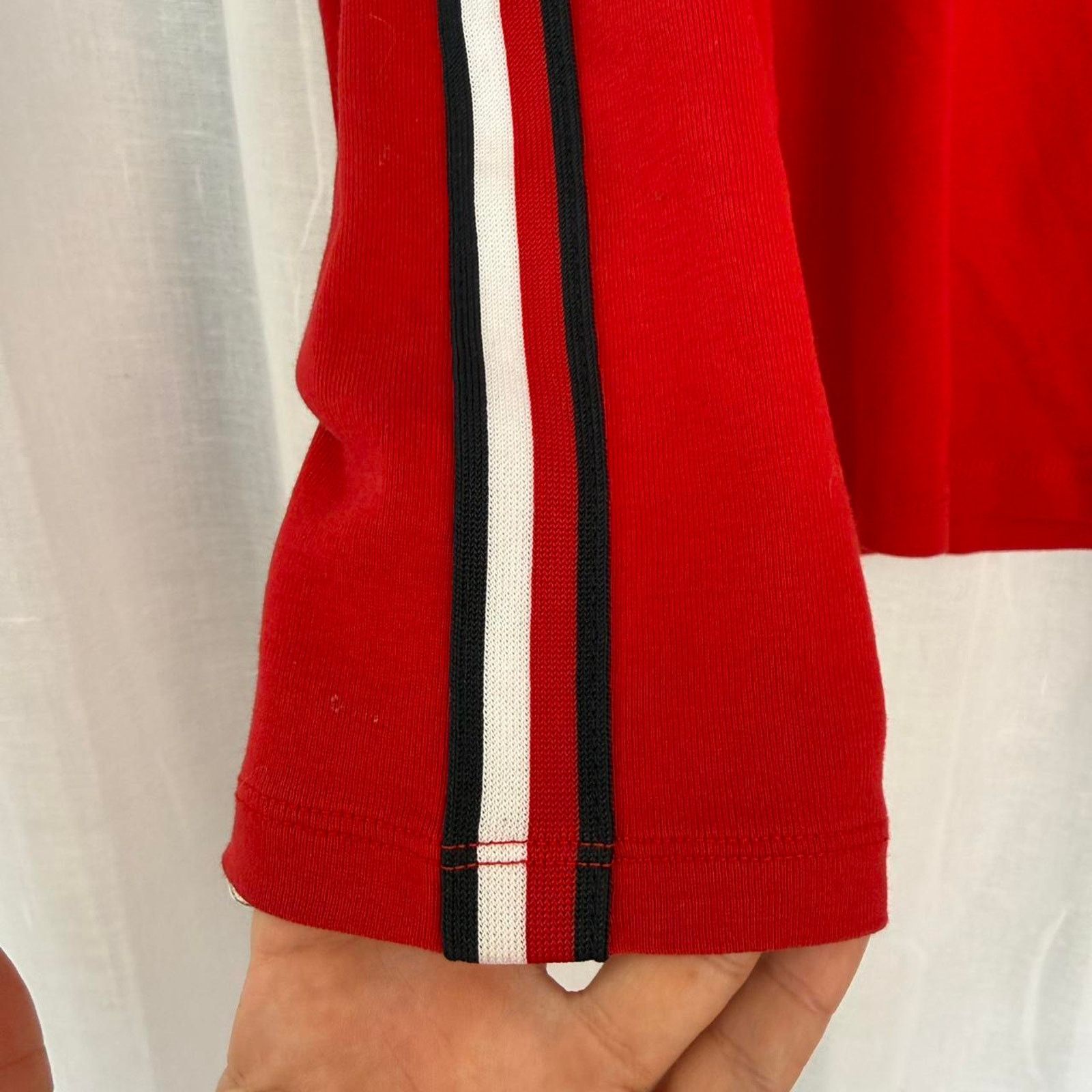 Tommy Hilfiger ❤️ Tommy Hilfiger Y2K Long Sleeve Top ❤️ Size L / US 10 / IT 46 - 4 Thumbnail