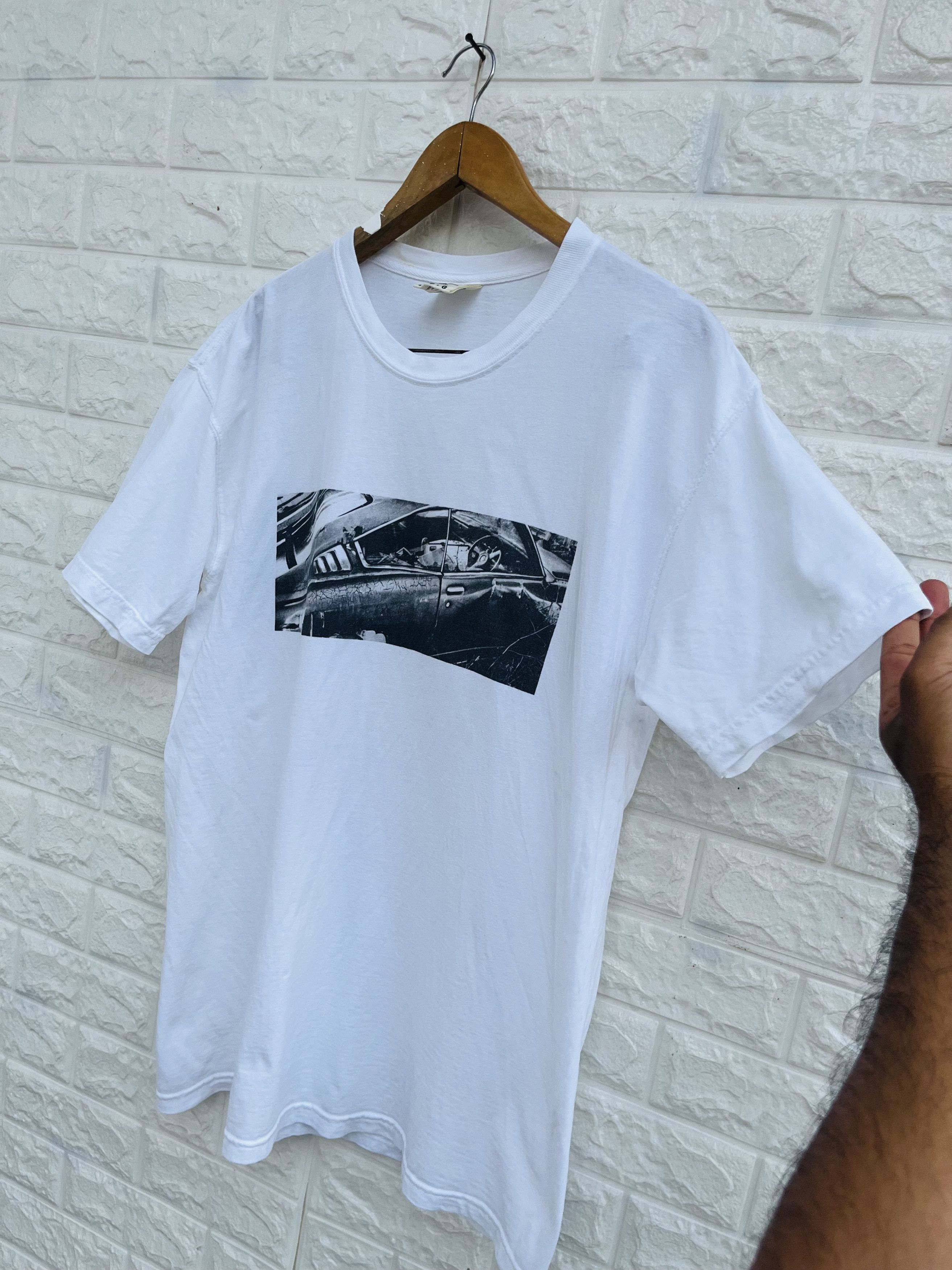 Japanese Brand × Vintage Vintage Car Hip Hop Streetwear Designer Fashion Style Shirt Size US L / EU 52-54 / 3 - 8 Thumbnail