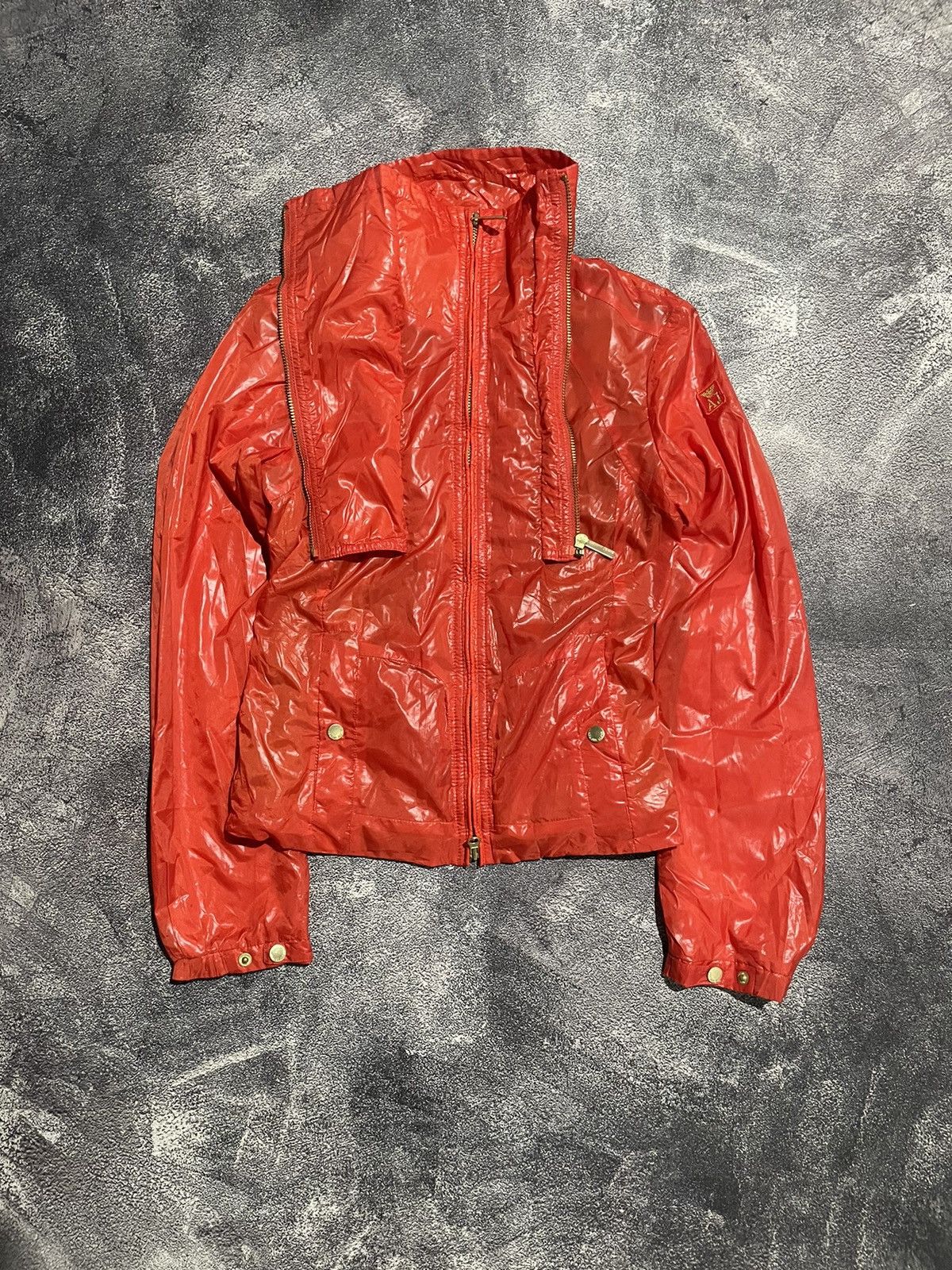 Armani Jeans Aniversary 30th Nylon Double Zipper Jacket