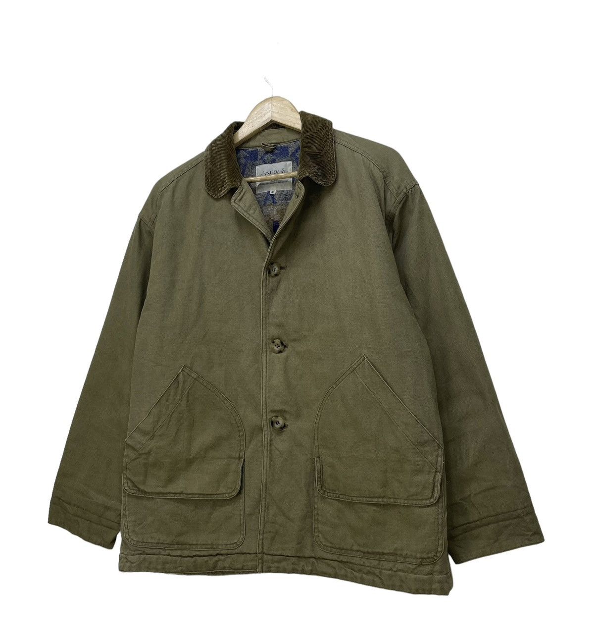 Hunter × Vintage 💥Vintage Lincoln Workwer Chore Printed Lining Warm Jacket Size US M / EU 48-50 / 2 - 1 Thumbnail
