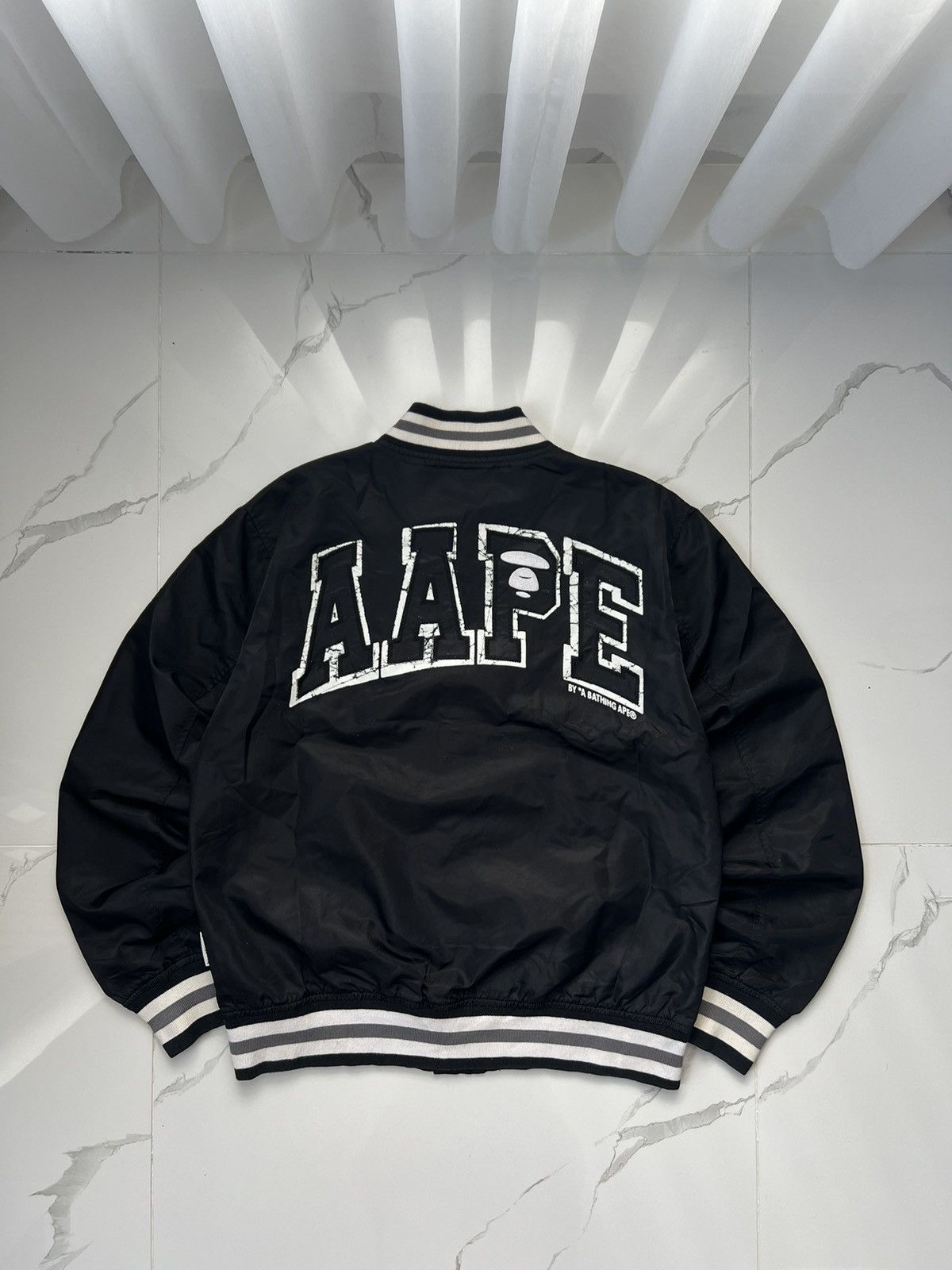 Aape × Streetwear × Vintage AAPE BY A BATHING APE RARE BIG LOGO 