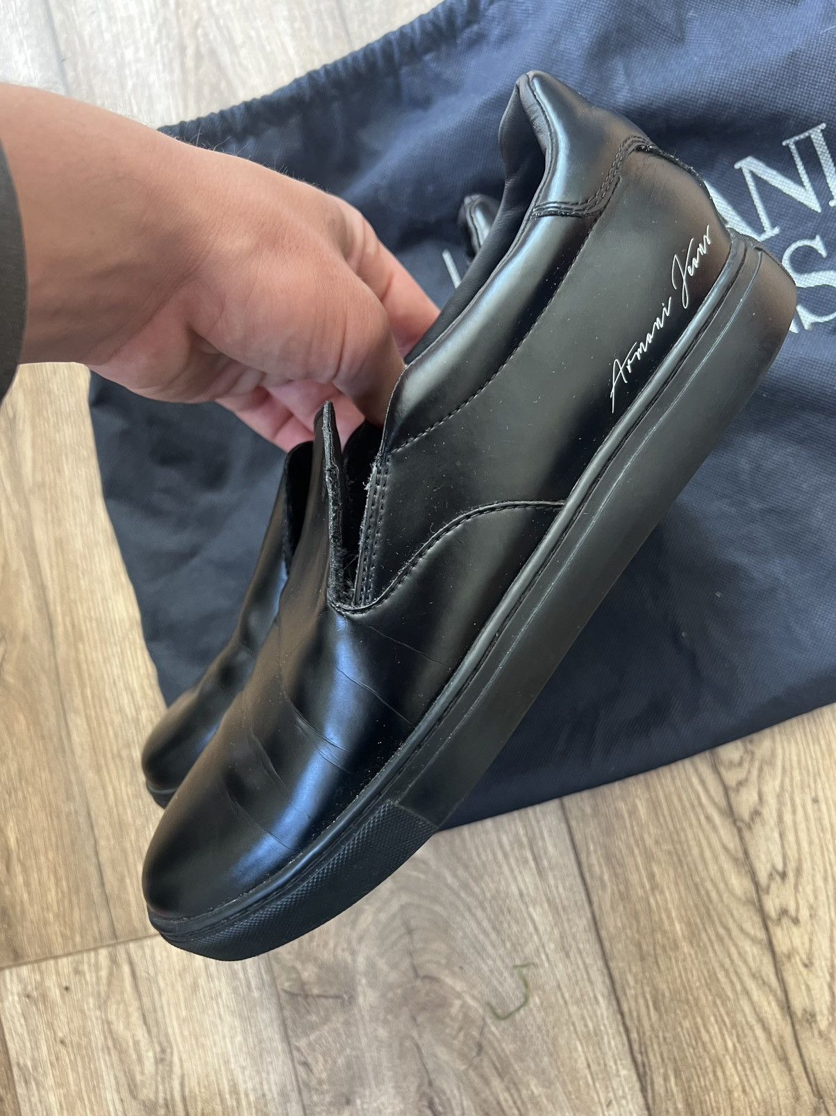 Armani Armani jeans slip ones Size US 8.5 / EU 41-42 - 7 Thumbnail