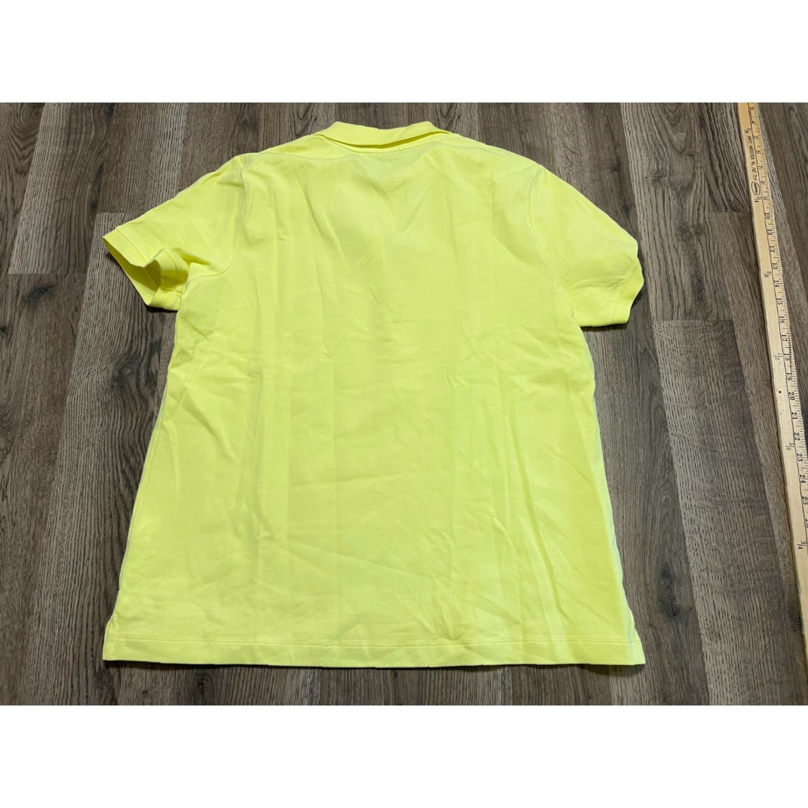 Lands' End Lands' End Polo Shirt Women's Large Yellow Short Sleeve Casual Modern Basic Shirt Womens L Polo Yellow Short Sleeve Lands' End Size L / US 10 / IT 46 - 2 Thumbnail