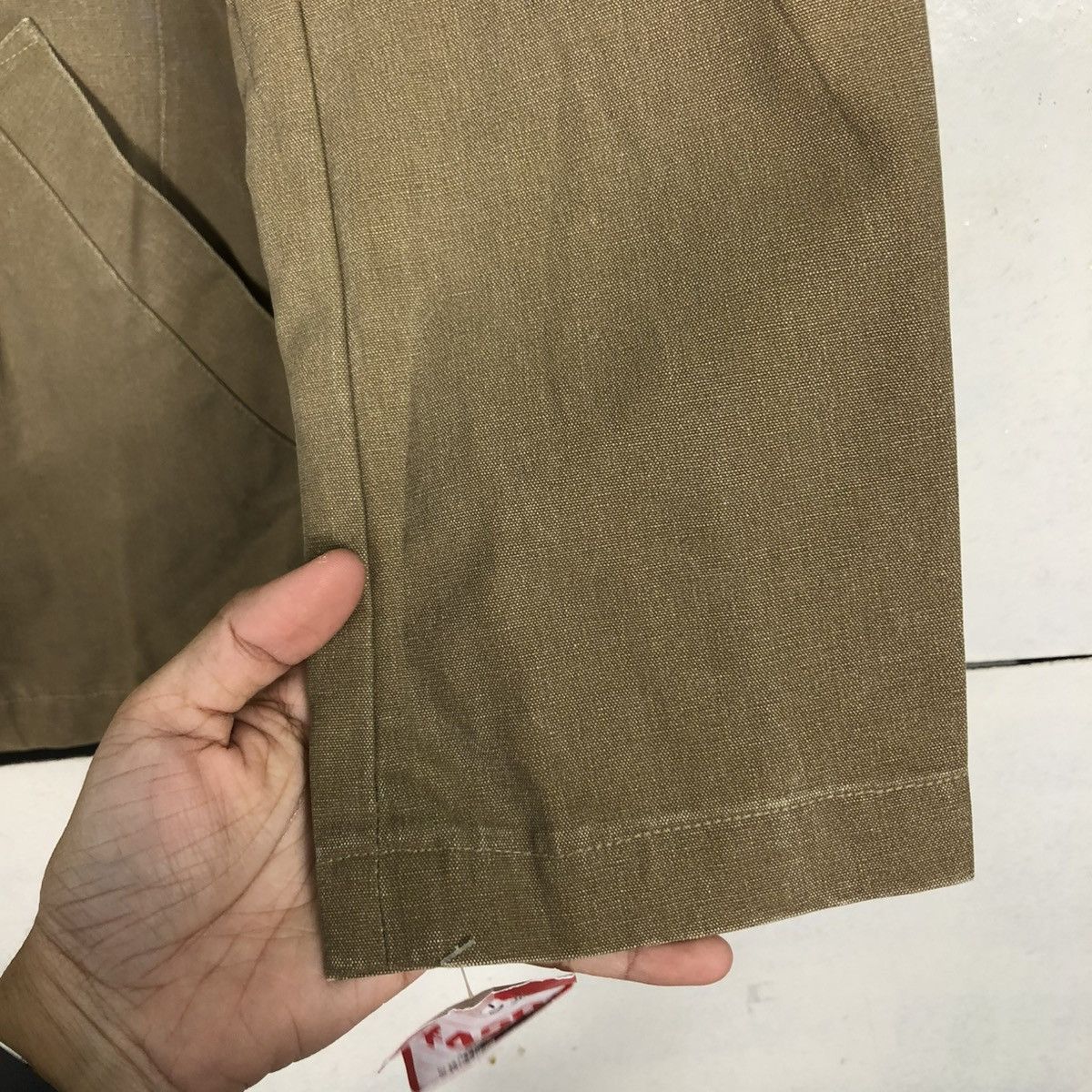 Japanese Brand 🔥VINTAGE DUCK CANVAS CHORE JACKET TESS ISSEY MIYAKE Size US M / EU 48-50 / 2 - 17 Thumbnail