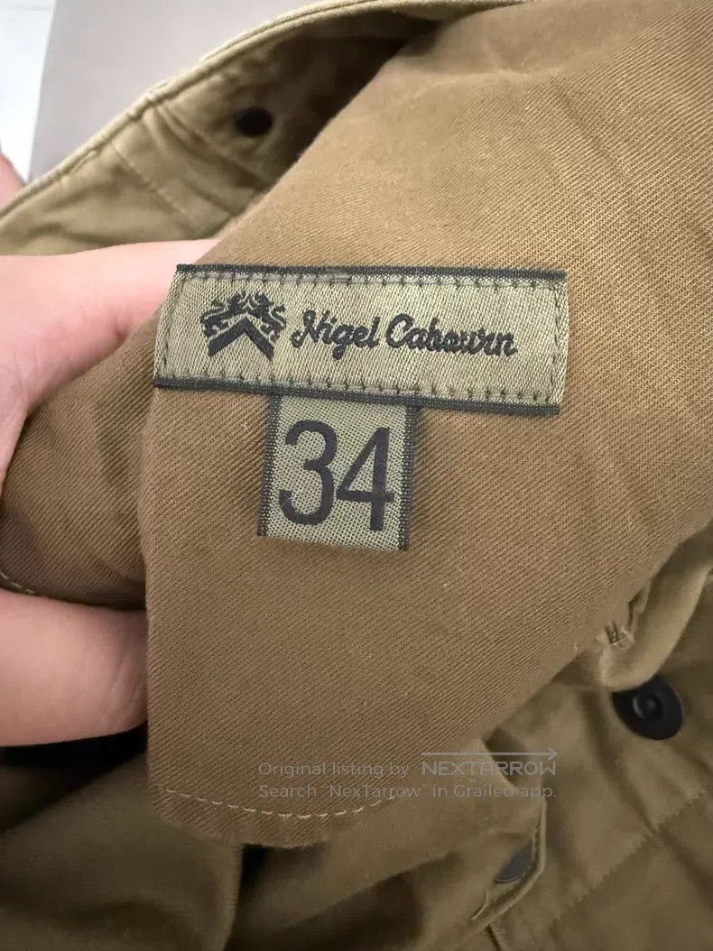 Nigel Cabourn Nigel Cabourn Brown trousers Size US 34 / EU 50 - 3 Thumbnail