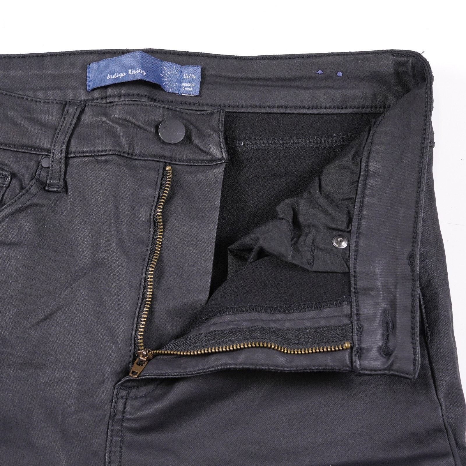 Other Indigo Rising Slim Stretch Skinny Jeans Straight Pants 13/14 Size 28" / US 6 / IT 42 - 6 Thumbnail