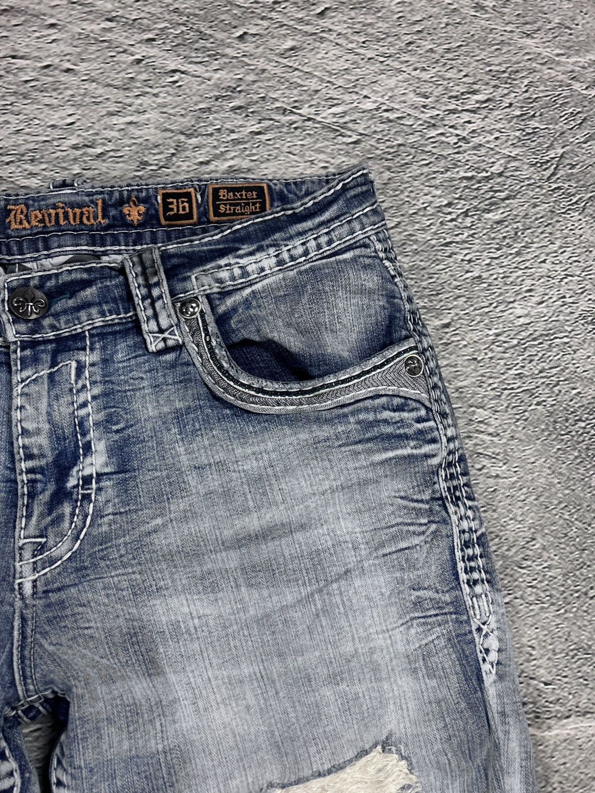 Rock Revival Rock Revival vintage baby blue jeans Y2K straight jamon Size US 36 / EU 52 - 9 Thumbnail